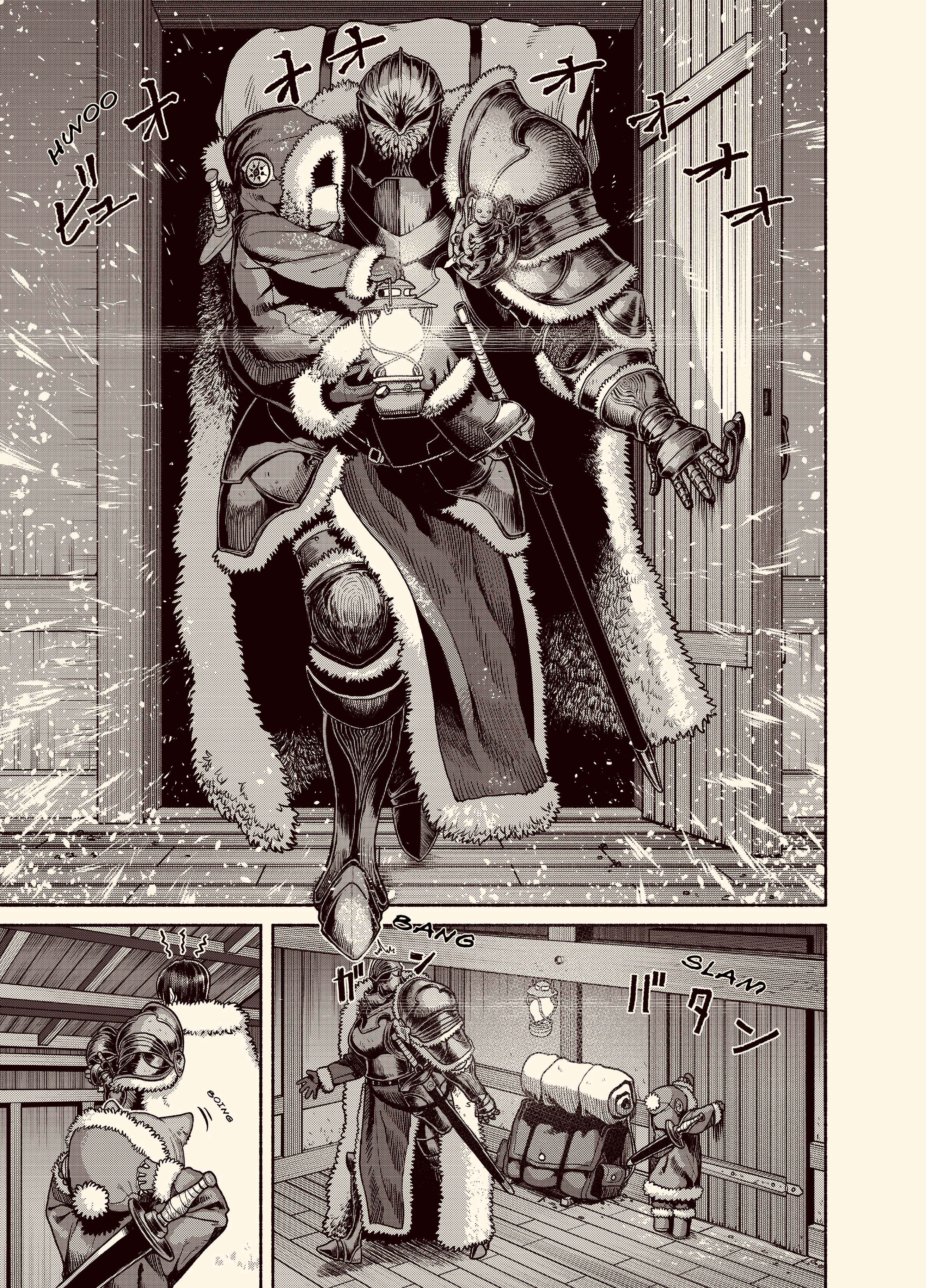 The tales of the female knight and the boy with the furry ears Chapter 1 page 1