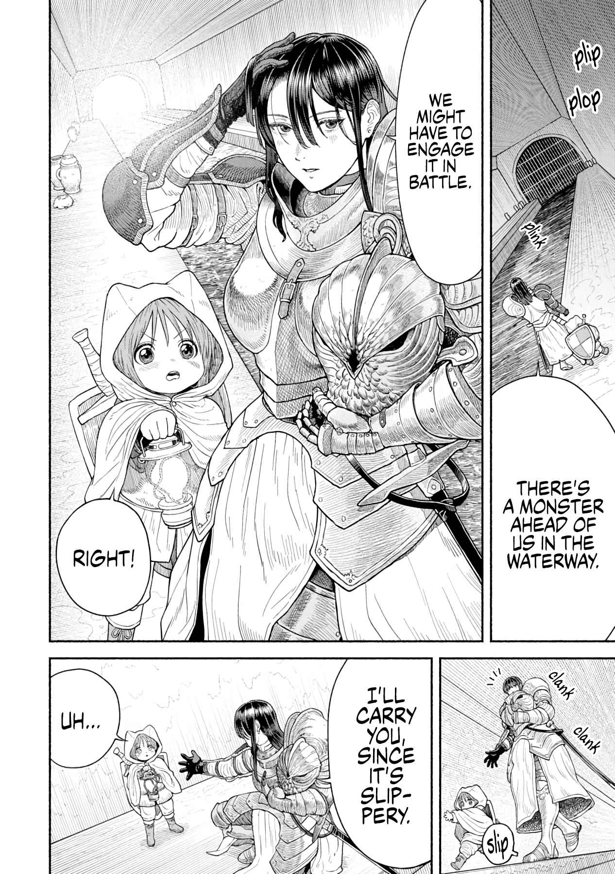The tales of the female knight and the boy with the furry ears Chapter 8 page 1