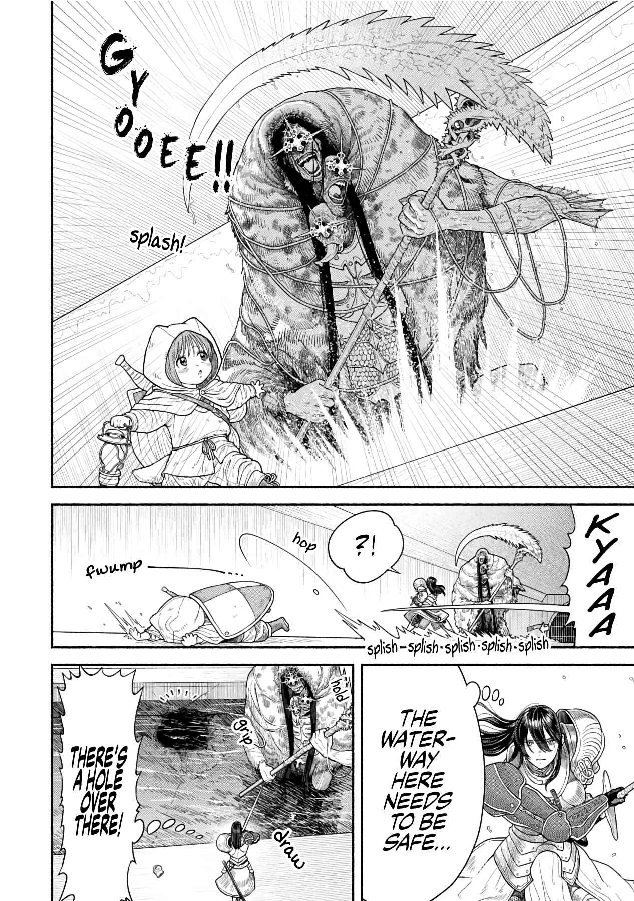 The tales of the female knight and the boy with the furry ears Chapter 8 page 3
