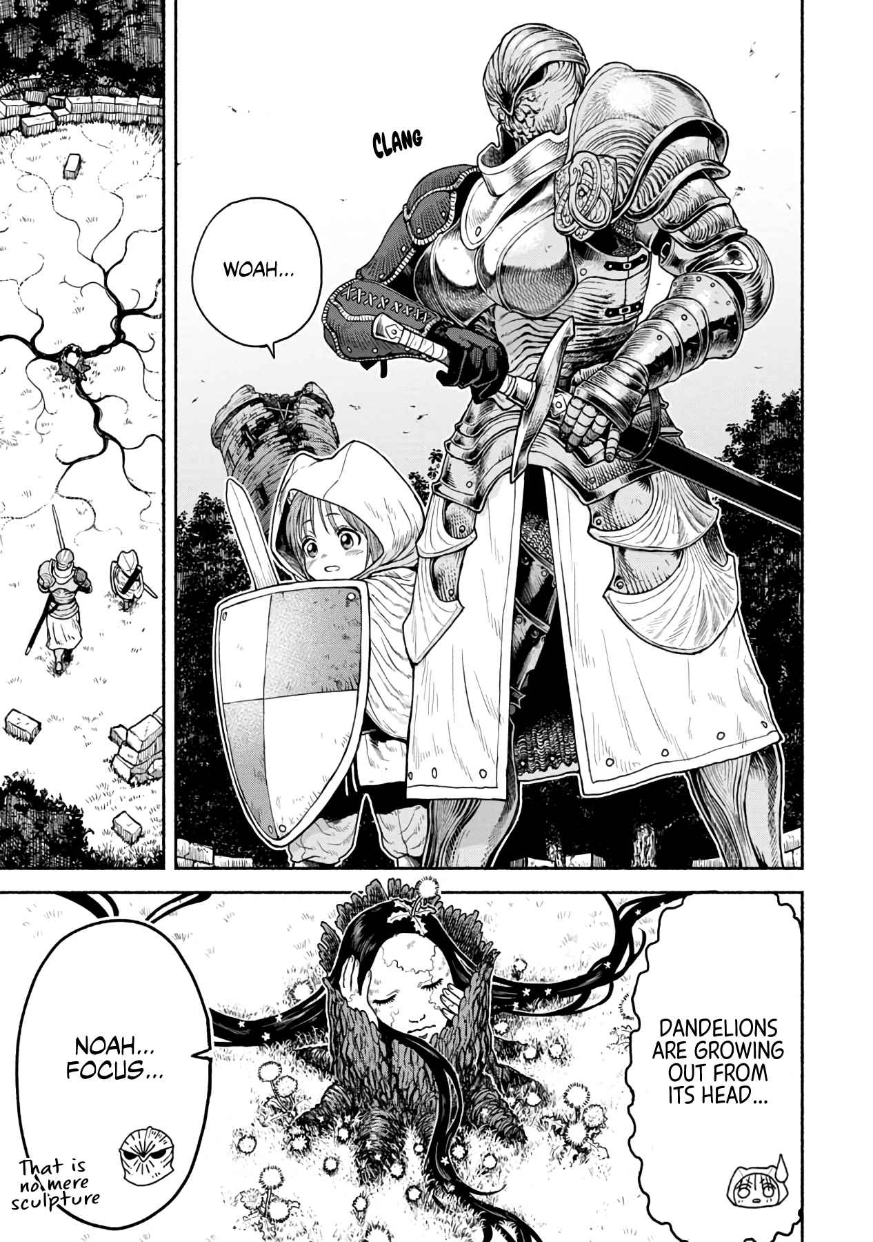 The tales of the female knight and the boy with the furry ears Chapter 2 page 1