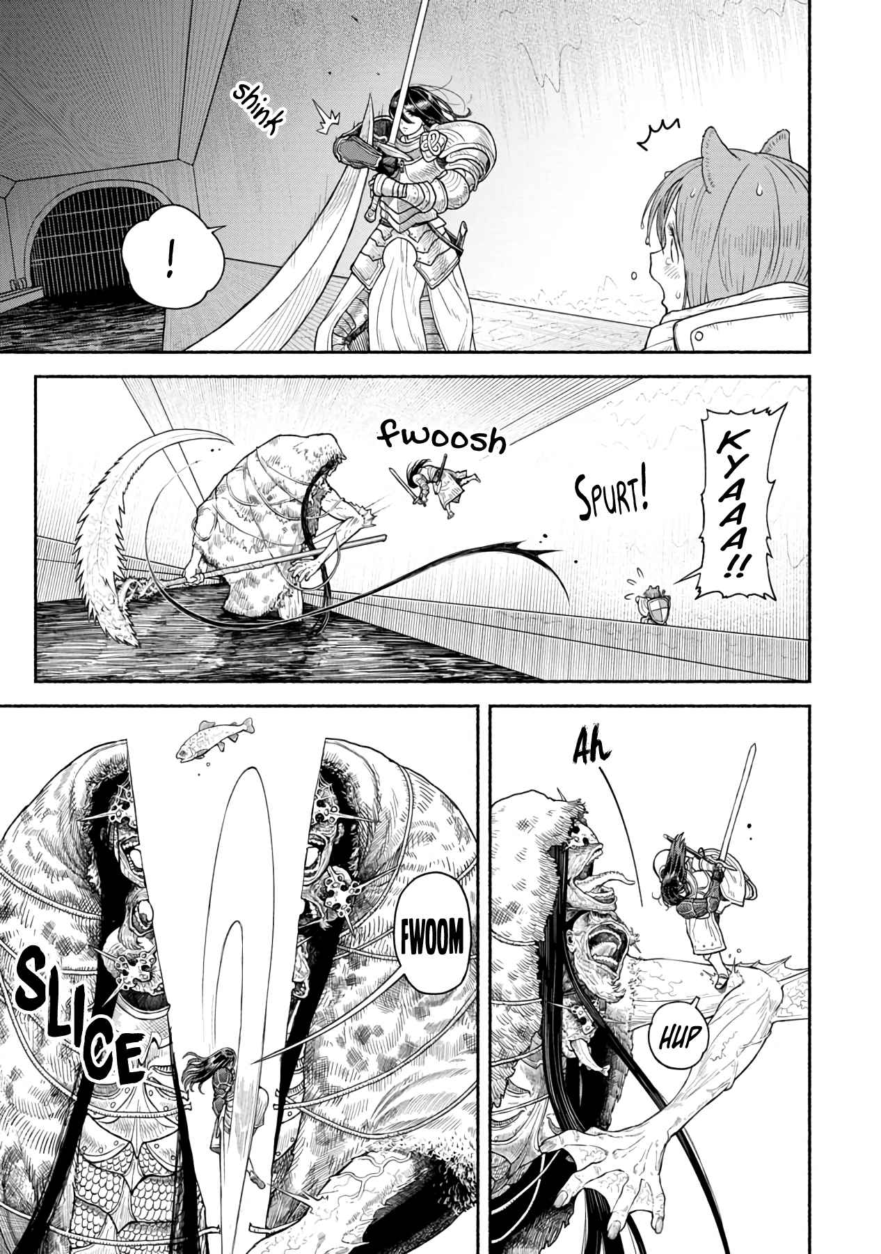 The tales of the female knight and the boy with the furry ears Chapter 8 page 4