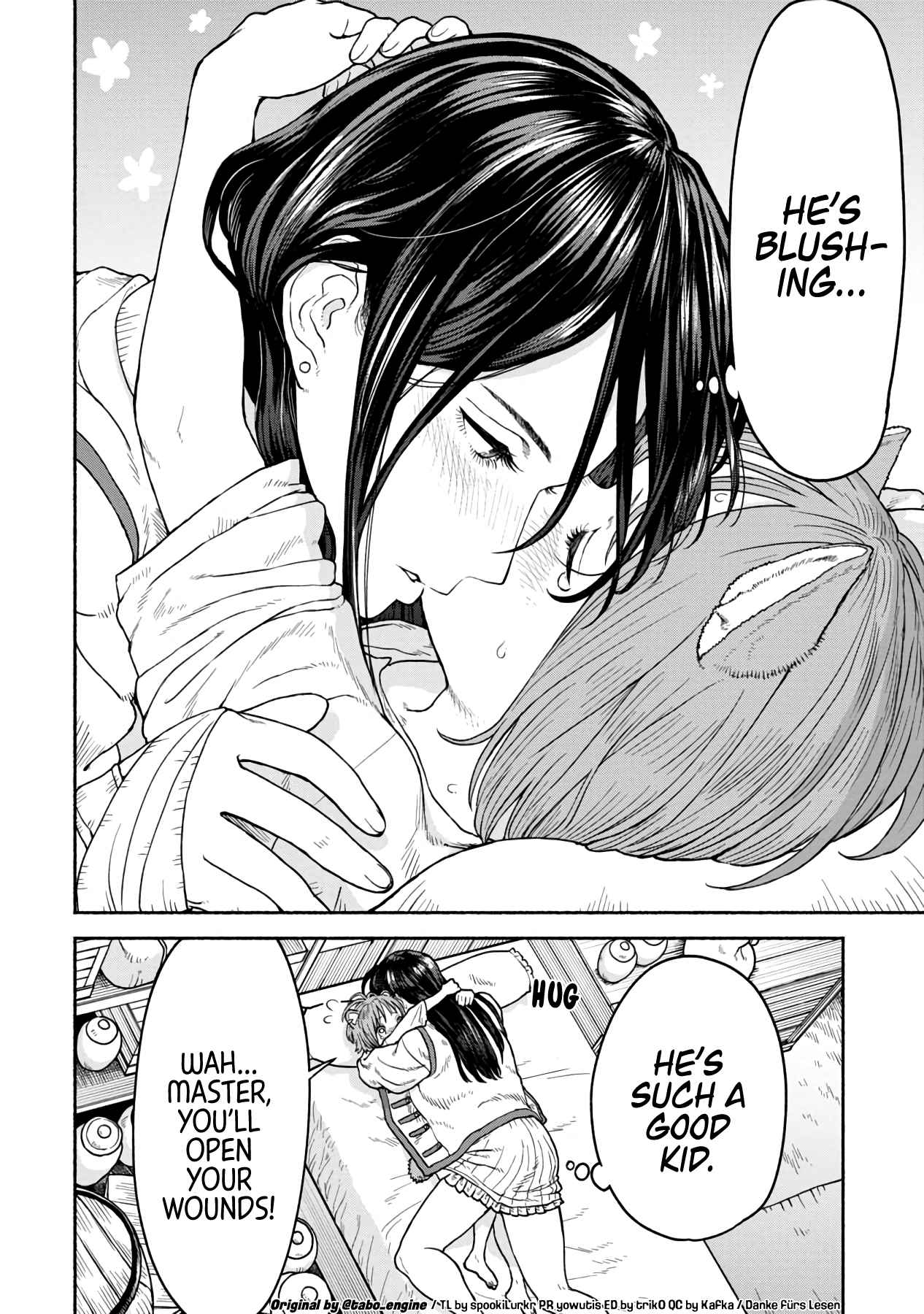 The tales of the female knight and the boy with the furry ears Chapter 2 page 8