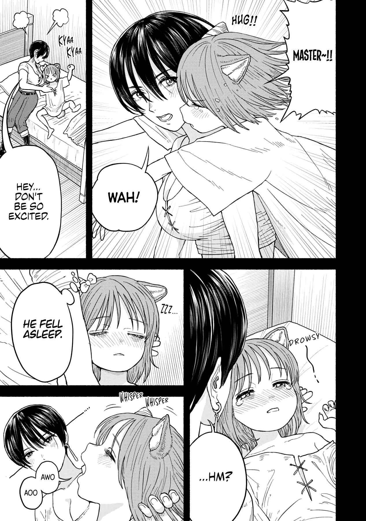 The tales of the female knight and the boy with the furry ears Chapter 7 page 12