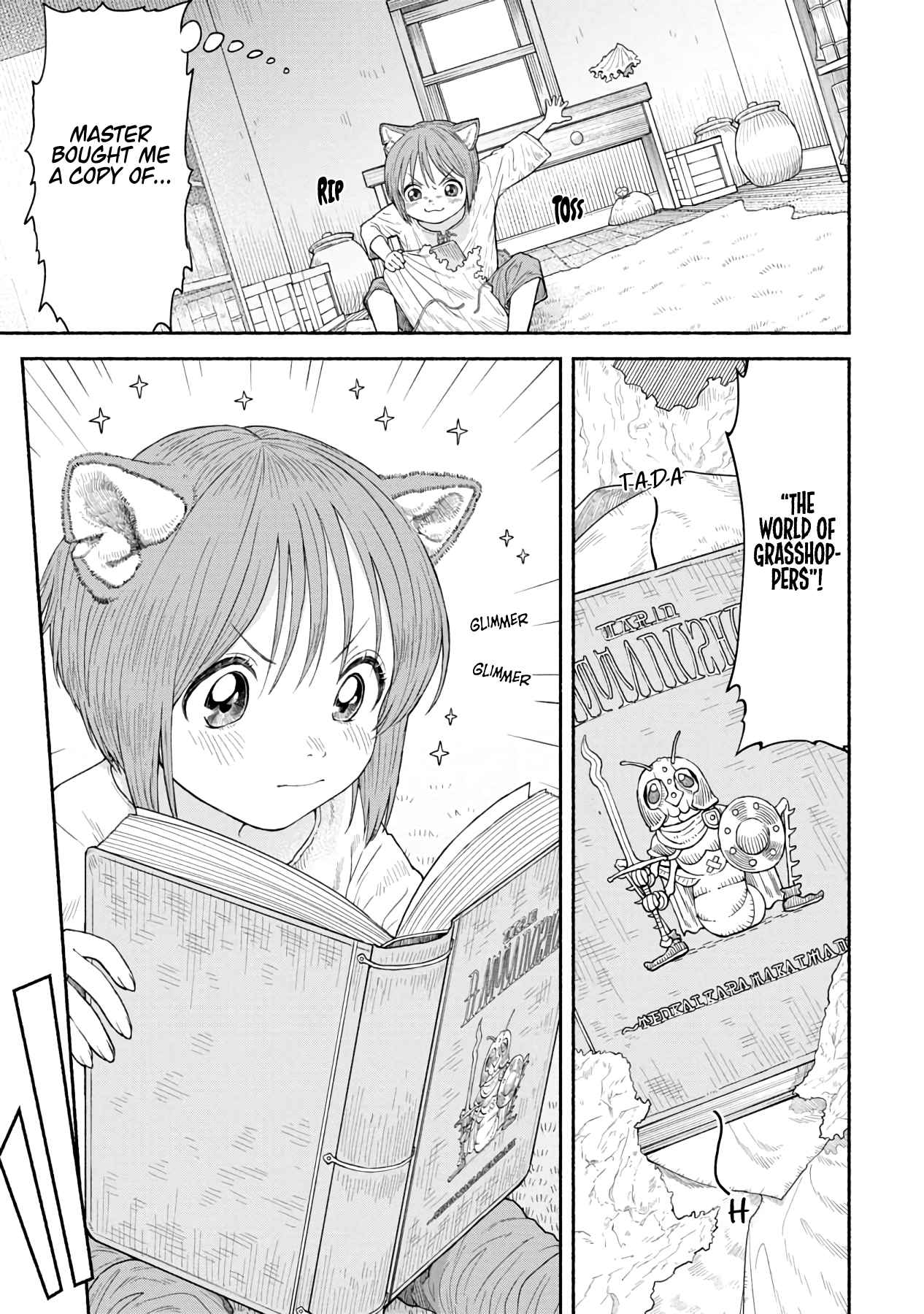 The tales of the female knight and the boy with the furry ears Chapter 4 page 1