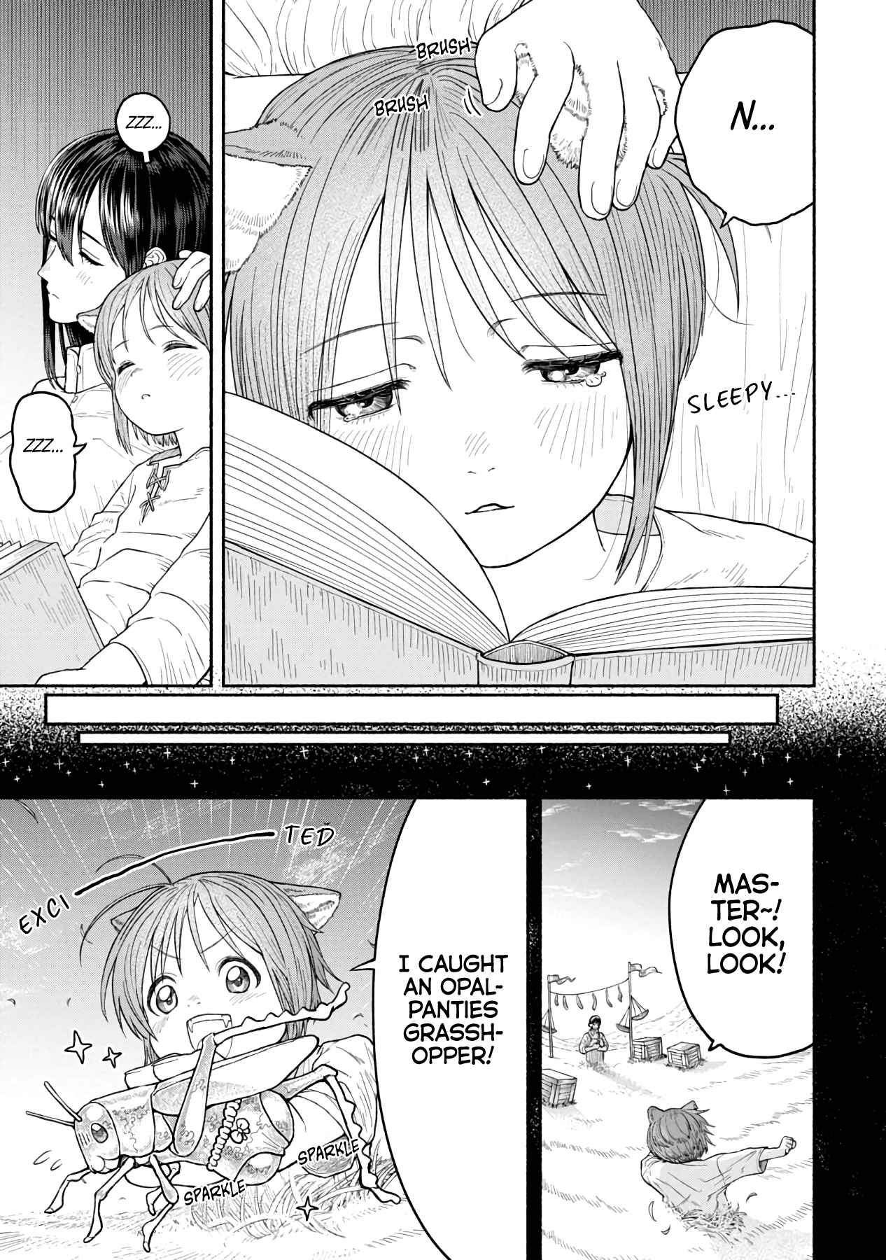 The tales of the female knight and the boy with the furry ears Chapter 4 page 5