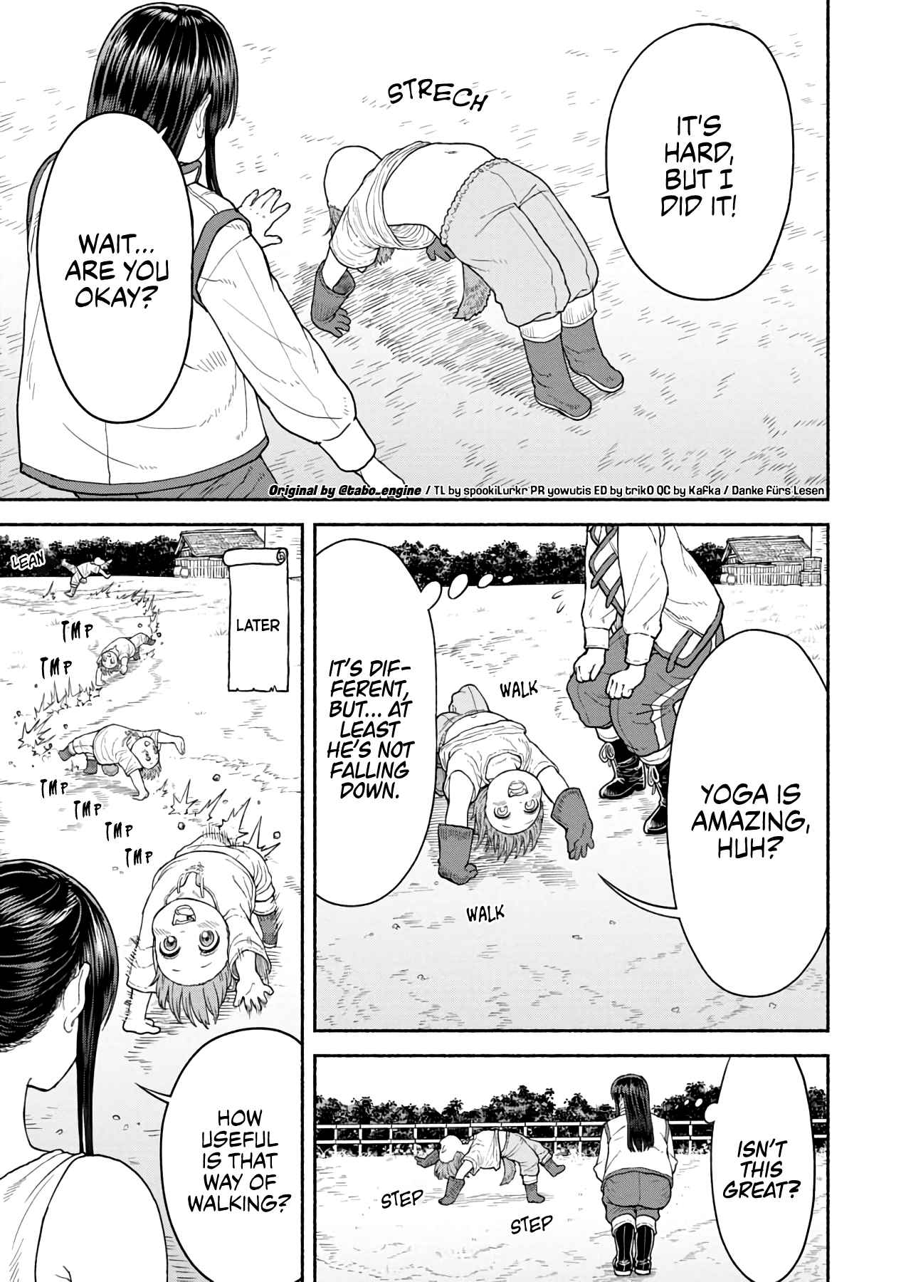 The tales of the female knight and the boy with the furry ears Chapter 3 page 8