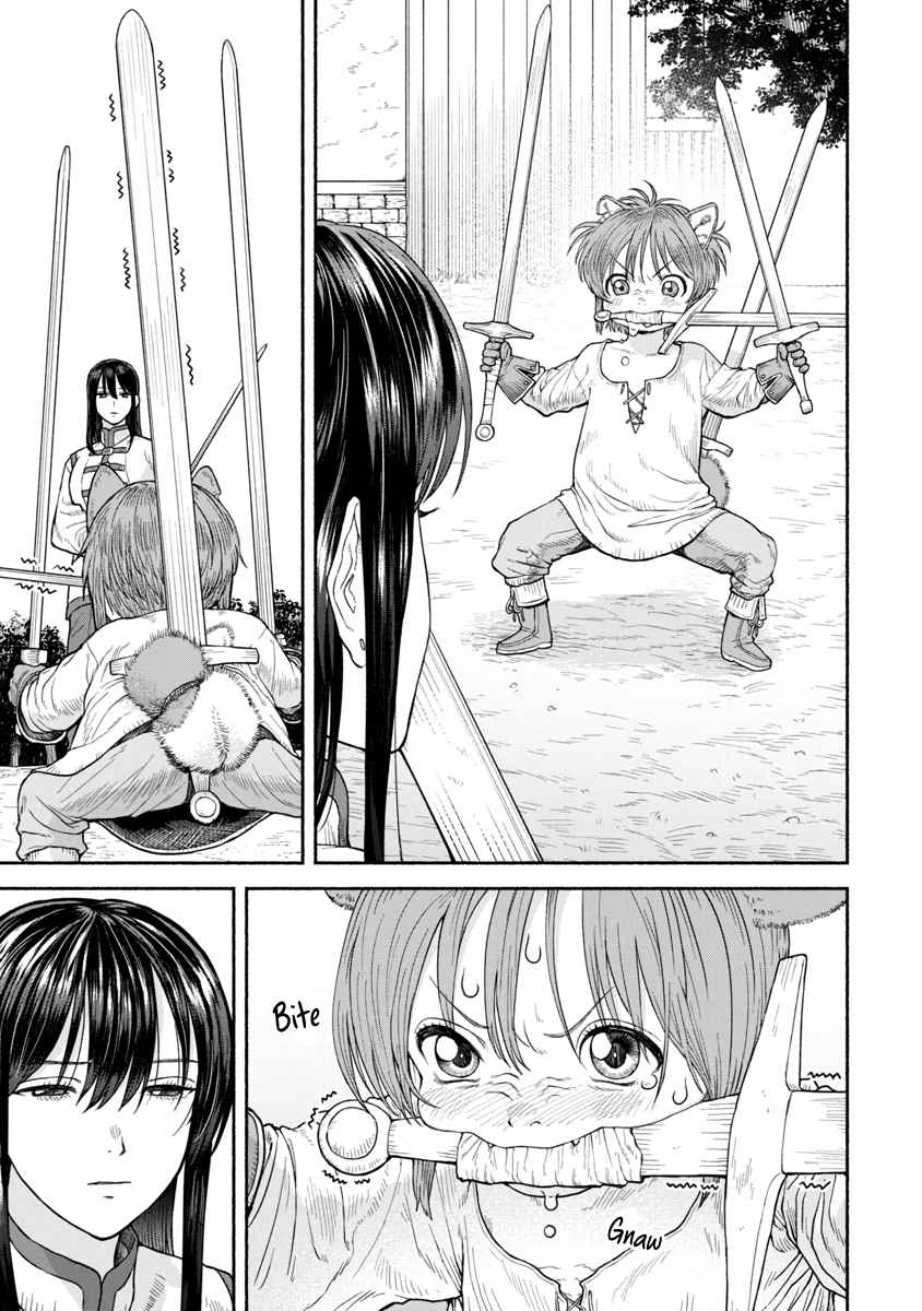 The tales of the female knight and the boy with the furry ears Chapter 9 page 7