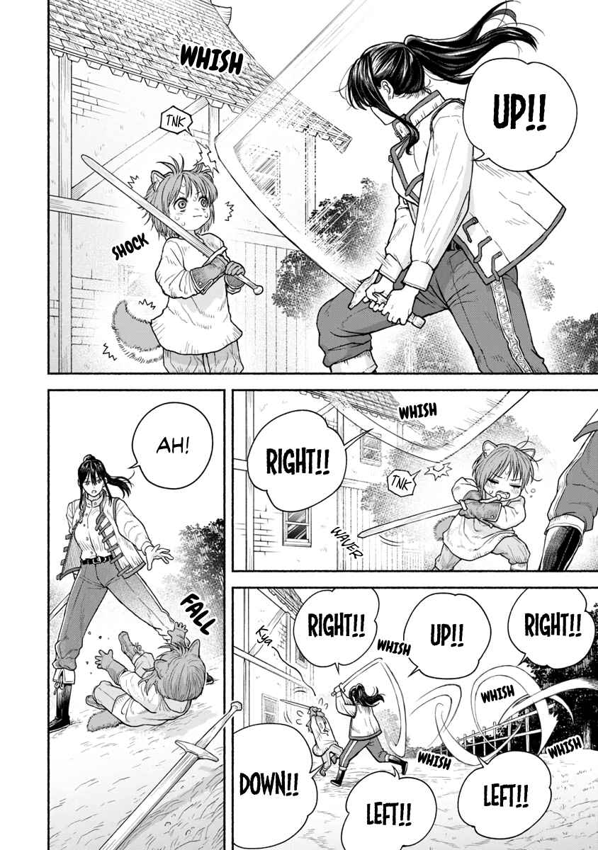 The tales of the female knight and the boy with the furry ears Chapter 9 page 2