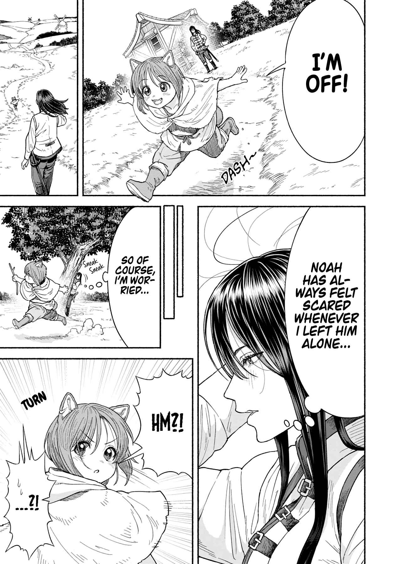 The tales of the female knight and the boy with the furry ears Chapter 11 page 4