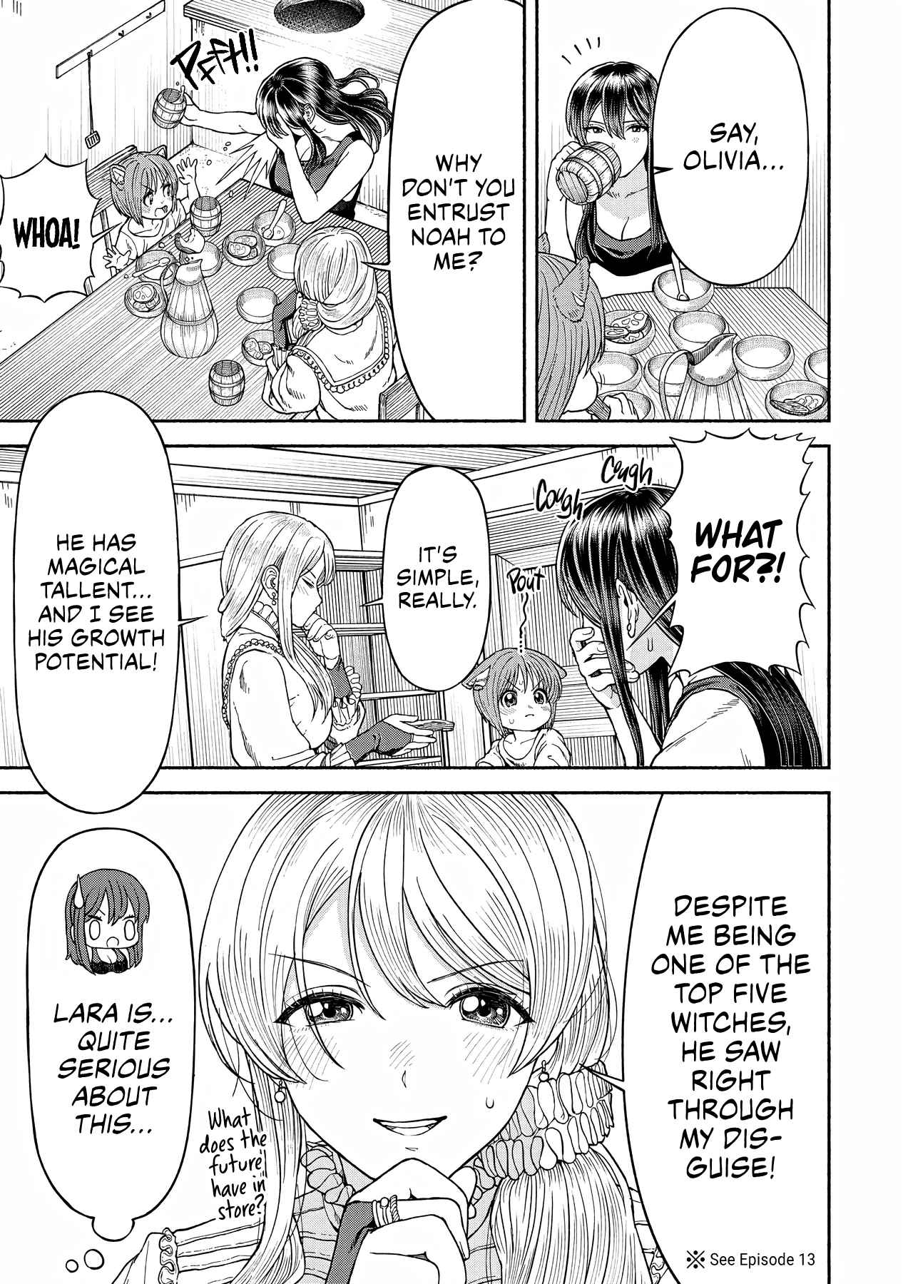 The tales of the female knight and the boy with the furry ears Chapter 14 page 2