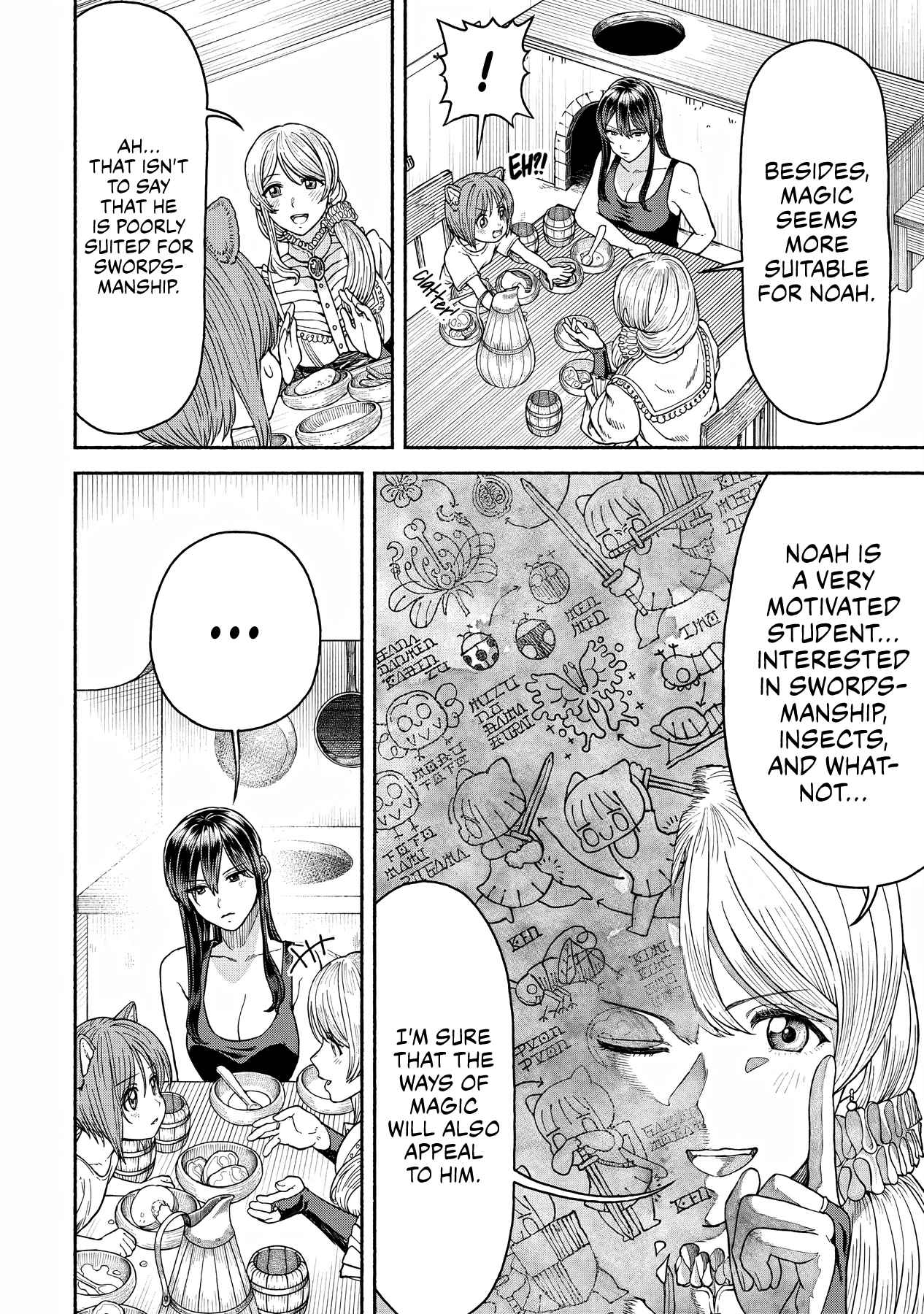 The tales of the female knight and the boy with the furry ears Chapter 14 page 3