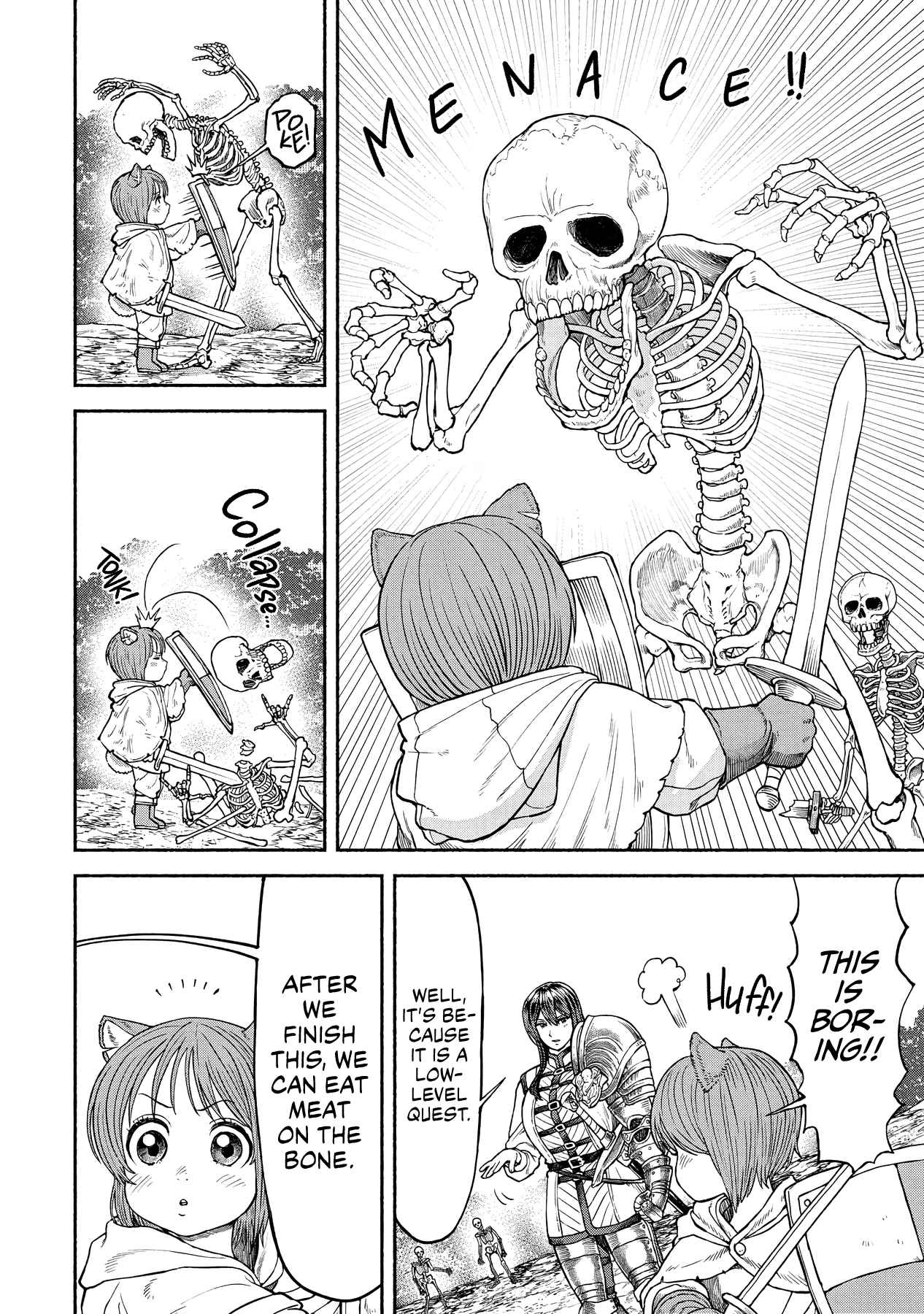 The tales of the female knight and the boy with the furry ears Chapter 16 page 3