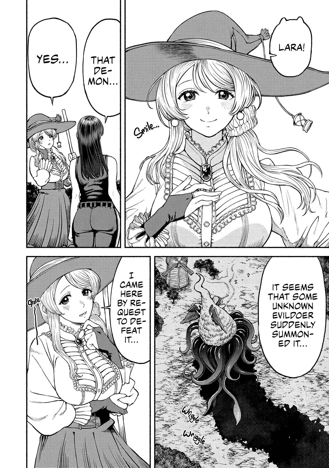 The tales of the female knight and the boy with the furry ears Chapter 18 page 3