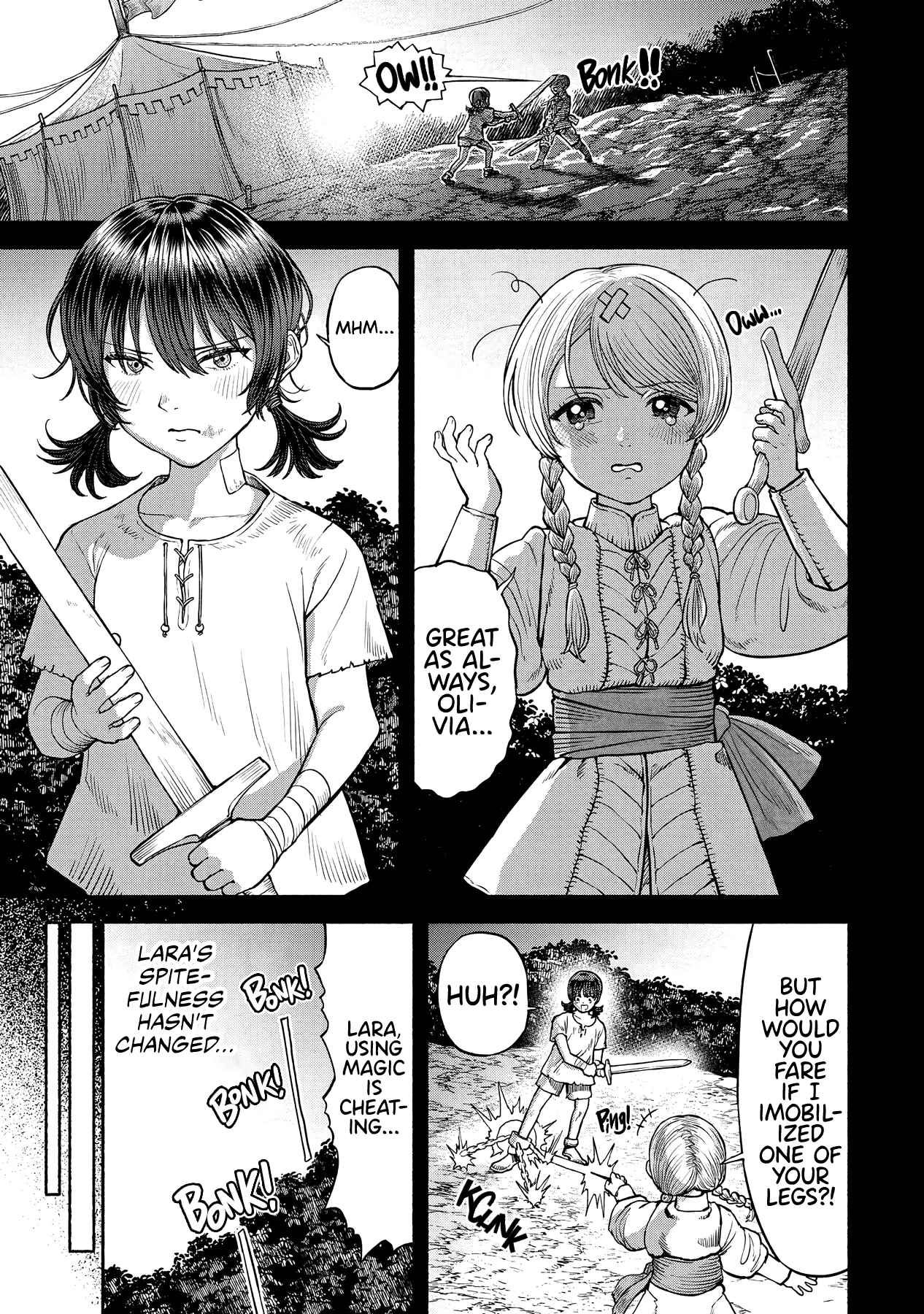 The tales of the female knight and the boy with the furry ears Chapter 18 page 6