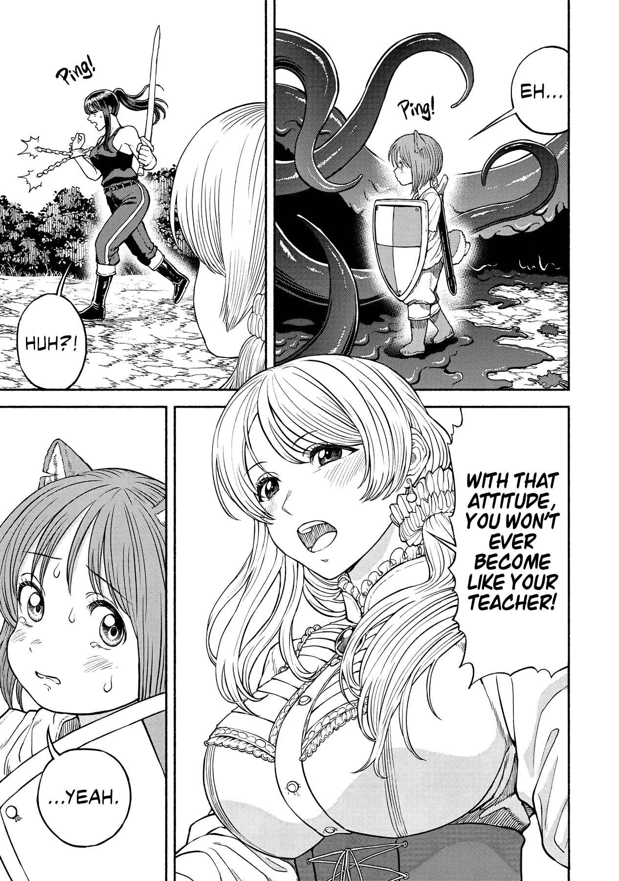 The tales of the female knight and the boy with the furry ears Chapter 18 page 8