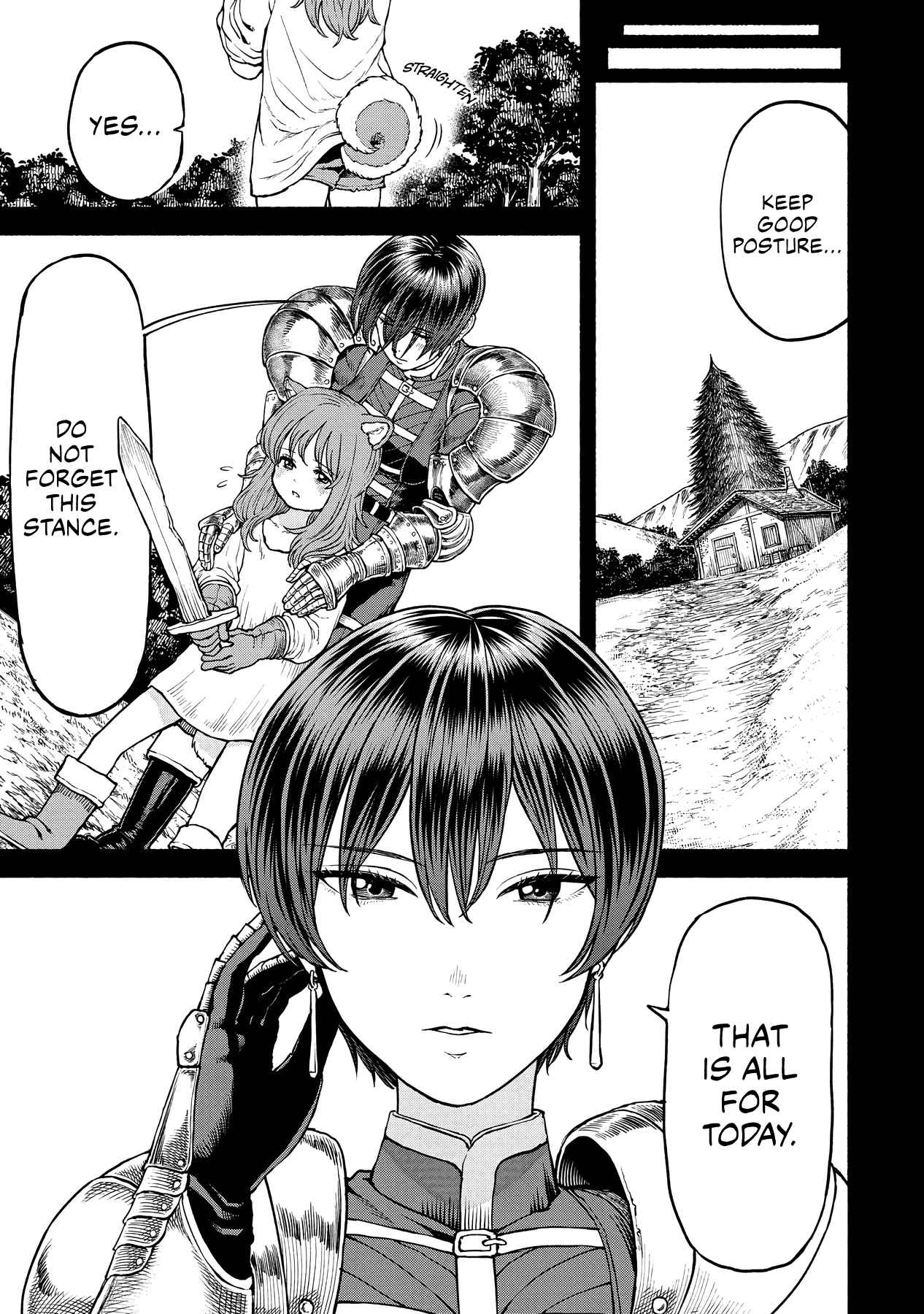 The tales of the female knight and the boy with the furry ears Chapter 20 page 1