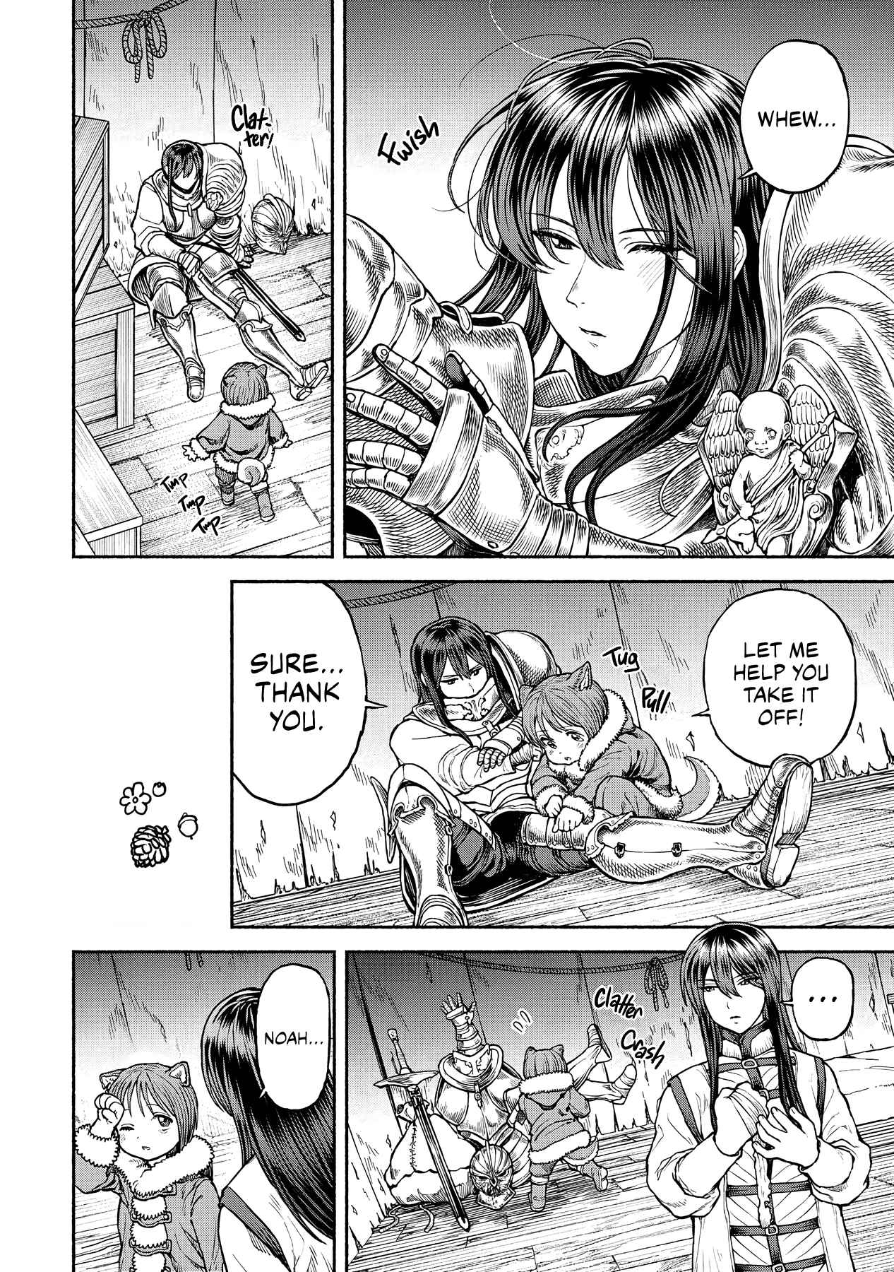 The tales of the female knight and the boy with the furry ears Chapter 21 page 2