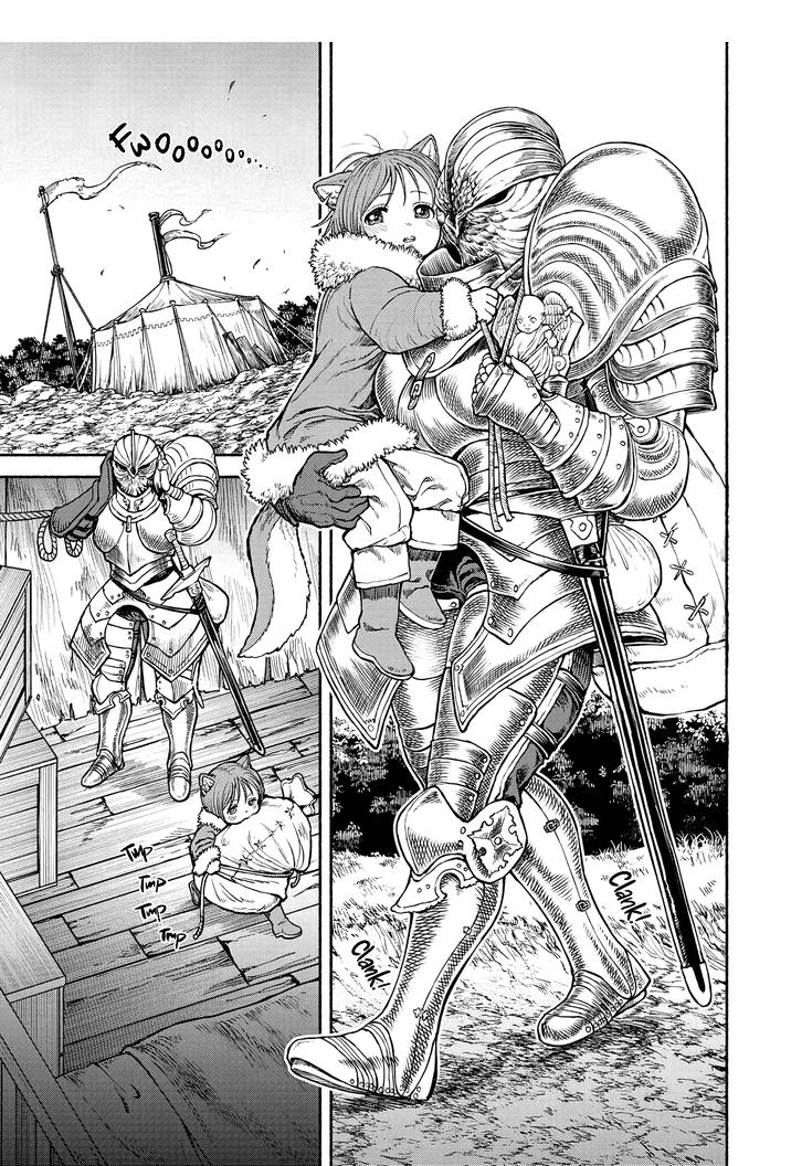 The tales of the female knight and the boy with the furry ears Chapter 21 page 1