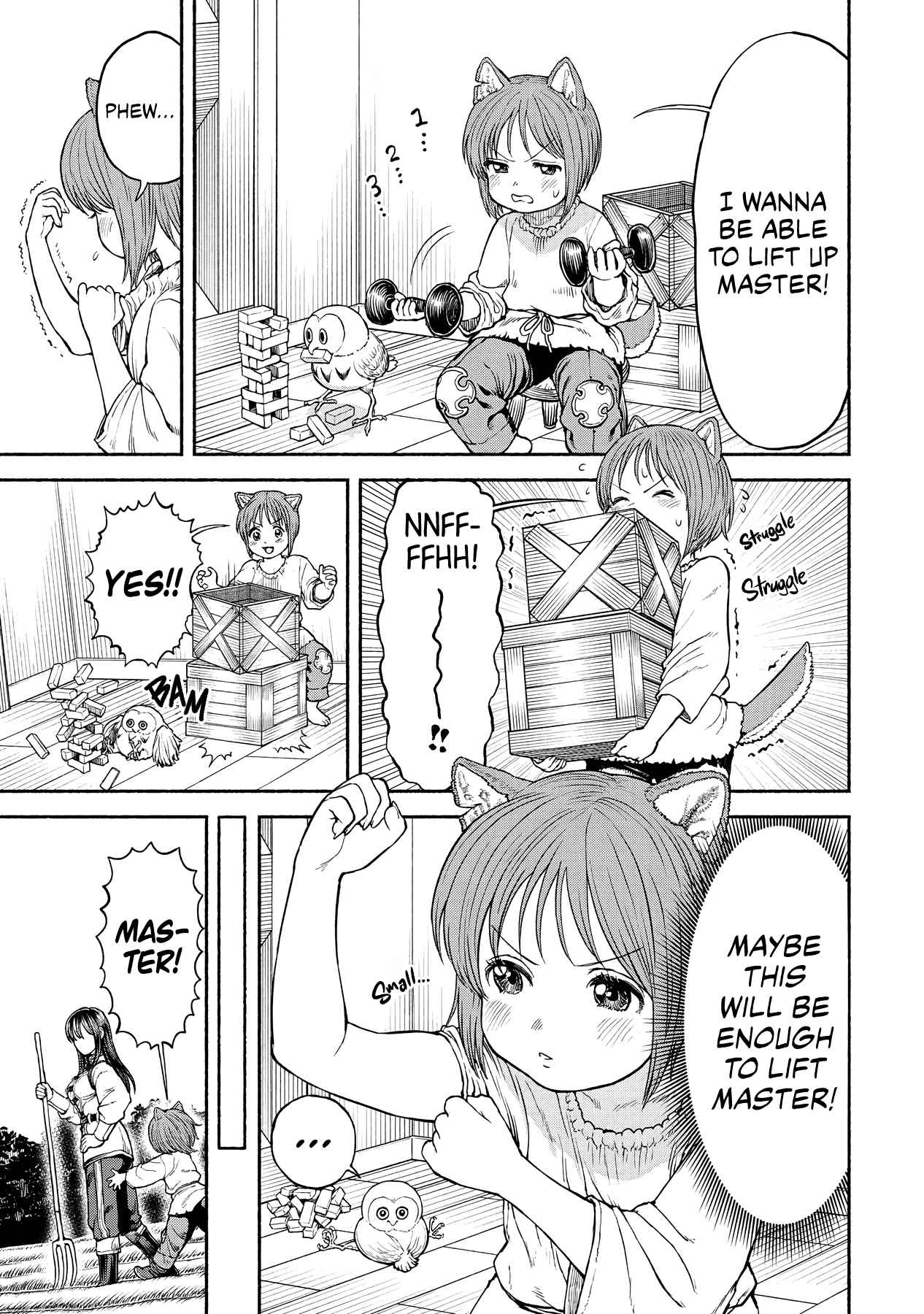 The tales of the female knight and the boy with the furry ears Chapter 19 page 5