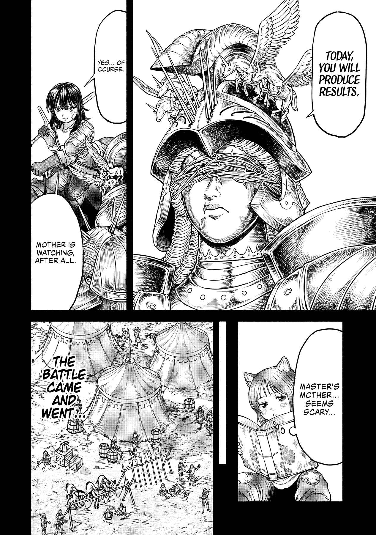 The tales of the female knight and the boy with the furry ears Chapter 22 page 5