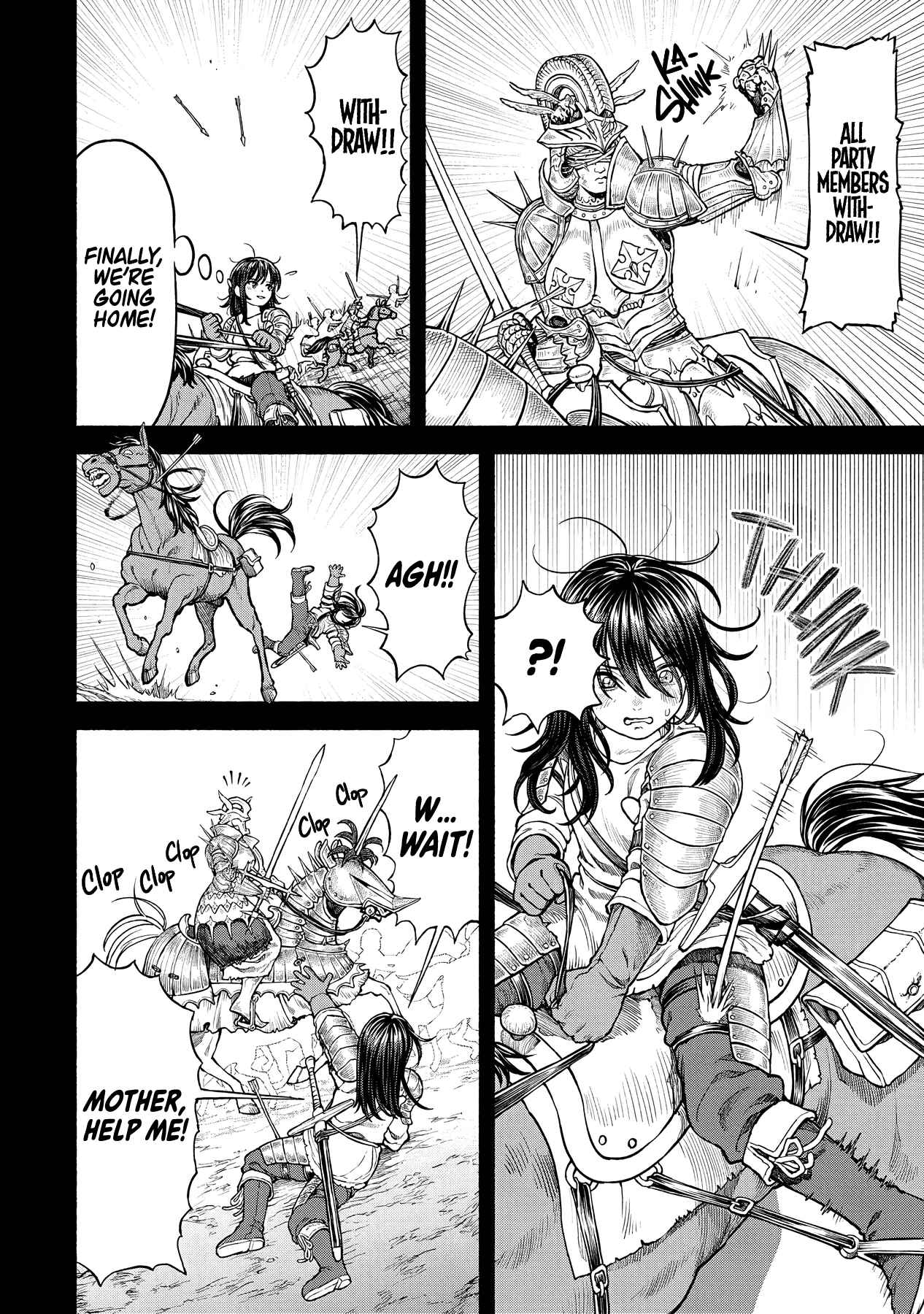 The tales of the female knight and the boy with the furry ears Chapter 22 page 9