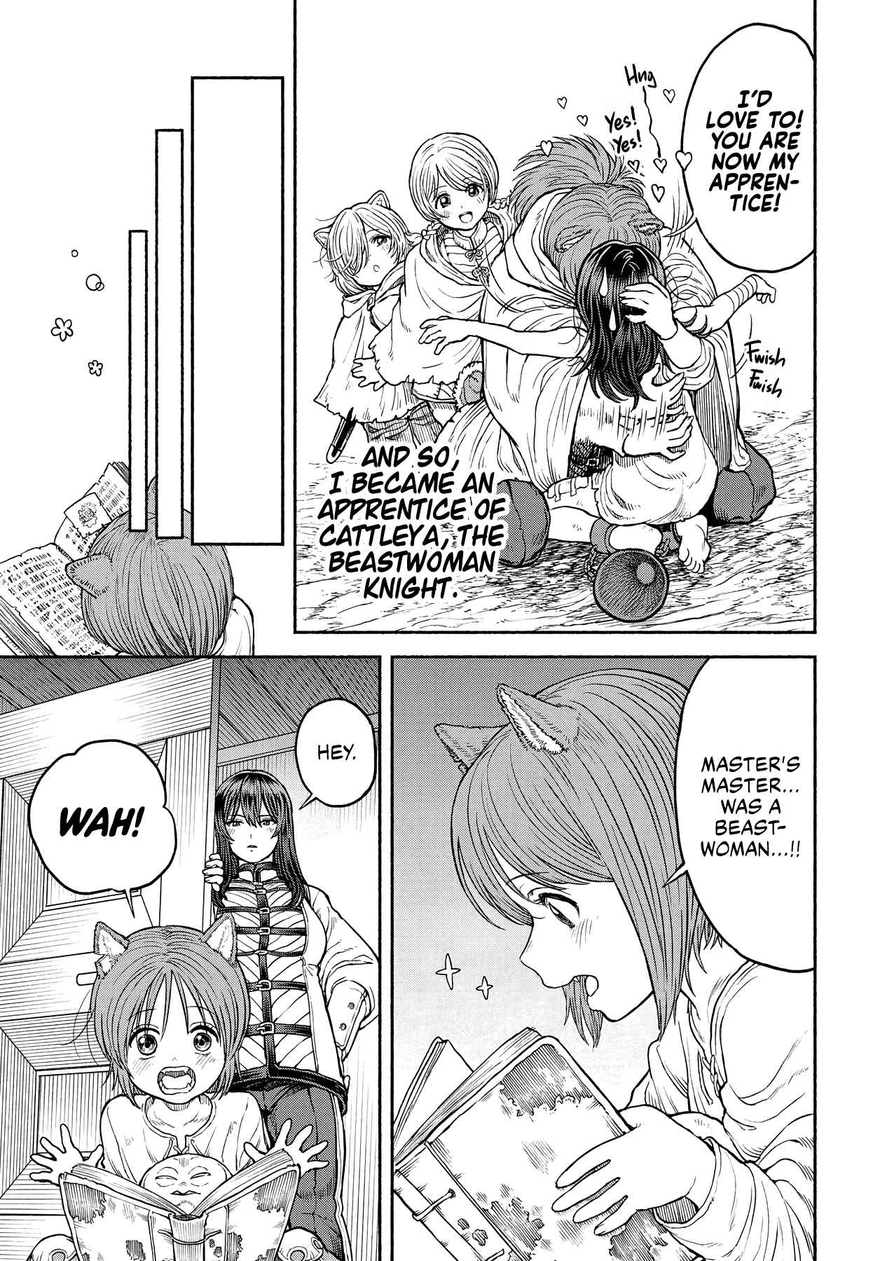The tales of the female knight and the boy with the furry ears Chapter 22 page 16