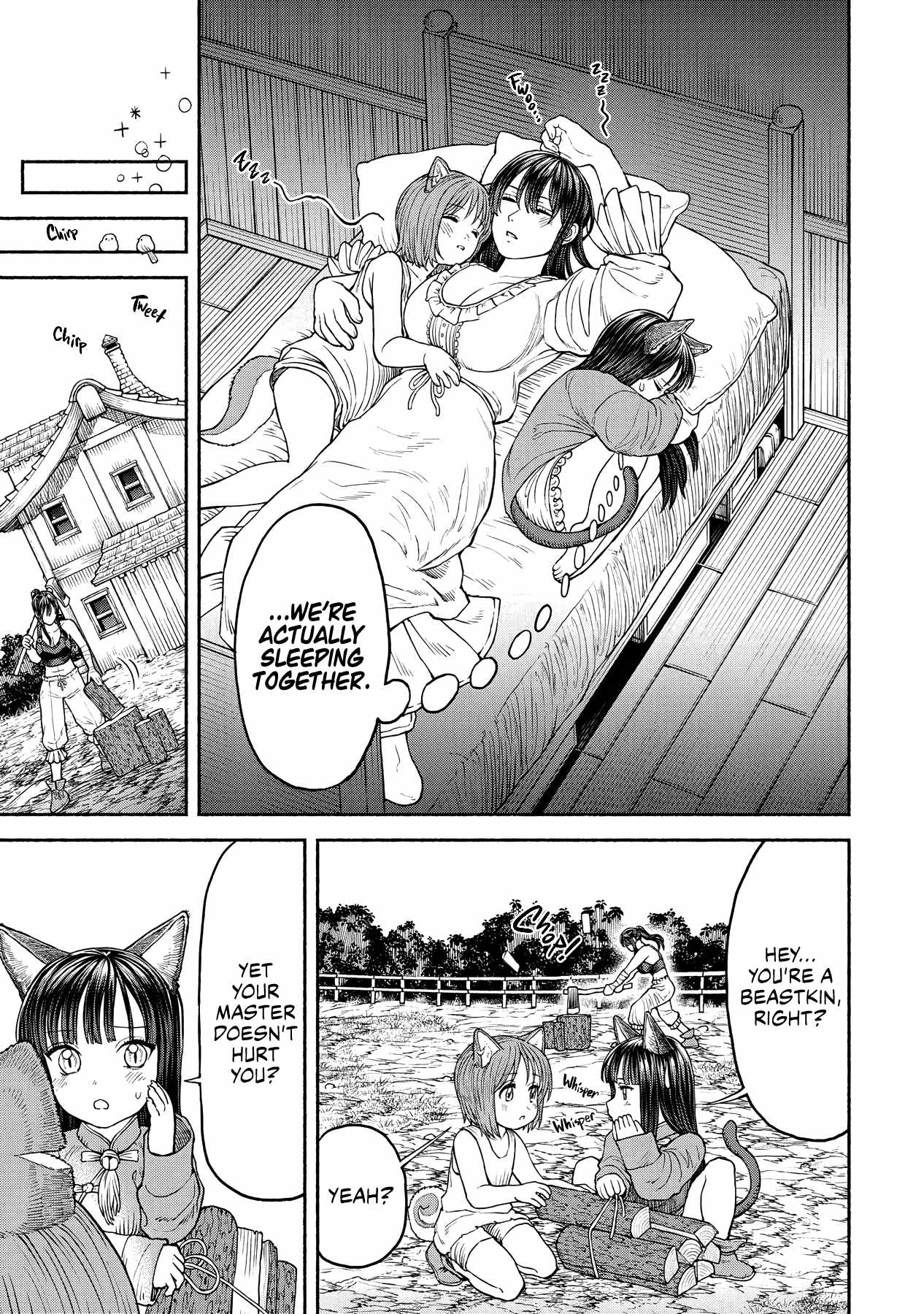 The tales of the female knight and the boy with the furry ears Chapter 25 page 3
