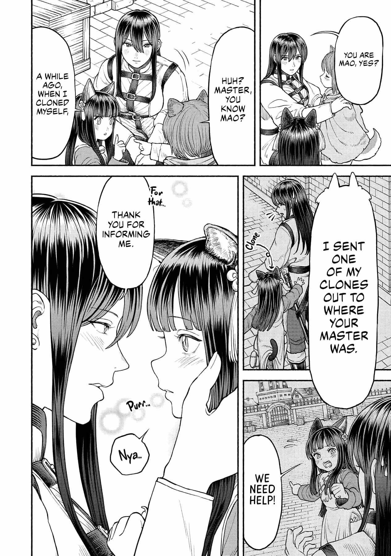 The tales of the female knight and the boy with the furry ears Chapter 24 page 11