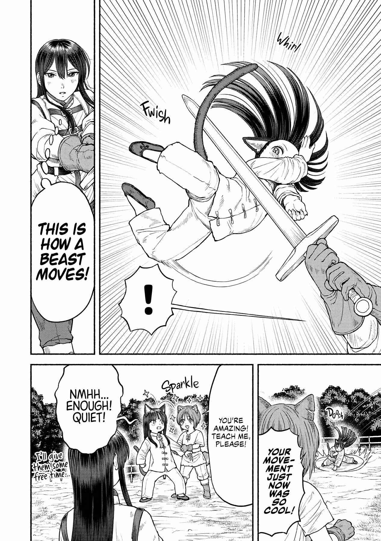 The tales of the female knight and the boy with the furry ears Chapter 26 page 4