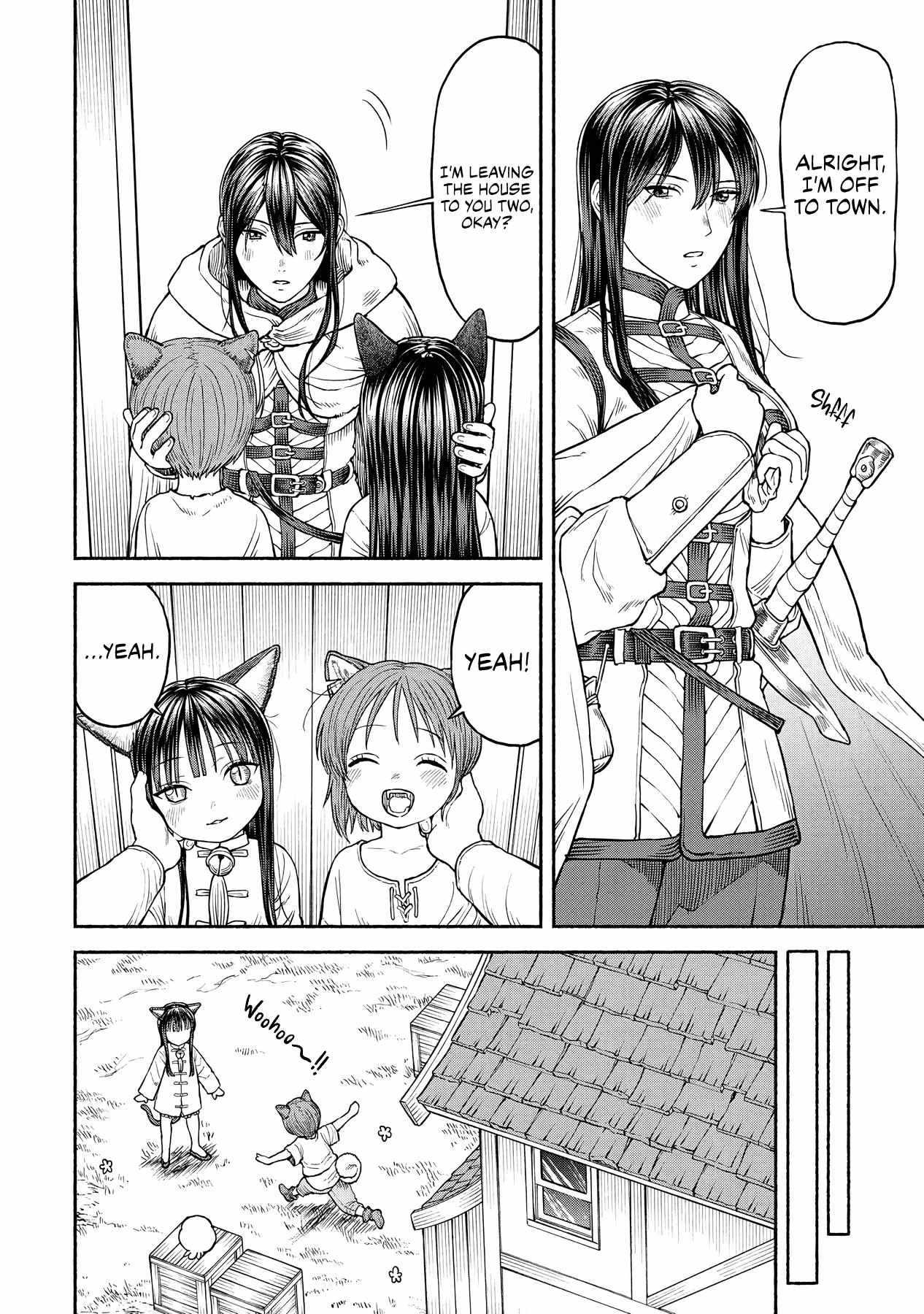 The tales of the female knight and the boy with the furry ears Chapter 27 page 1
