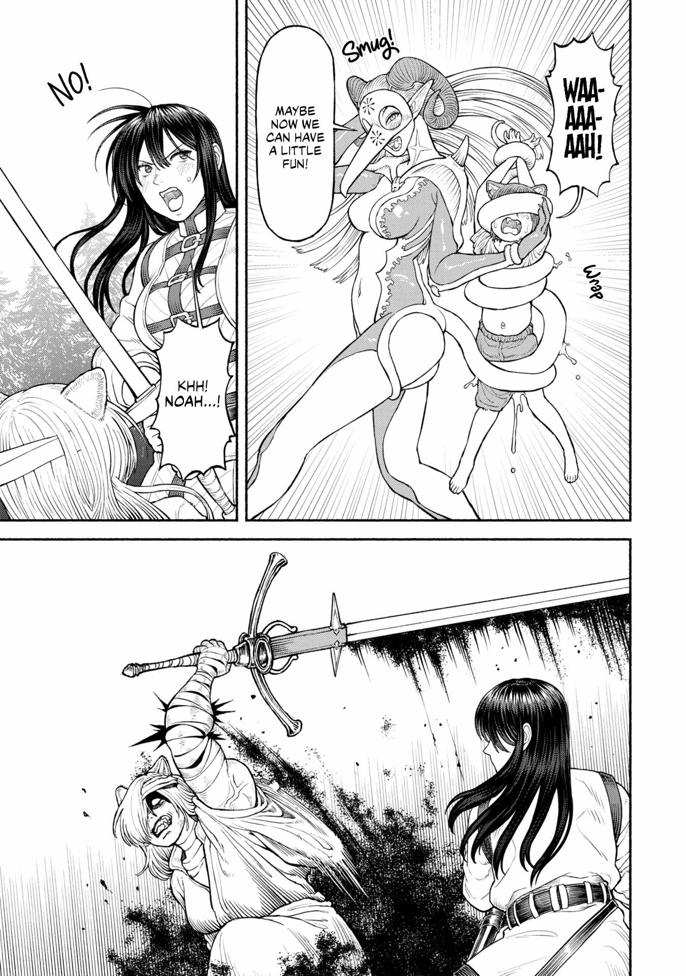 The tales of the female knight and the boy with the furry ears Chapter 33 page 5
