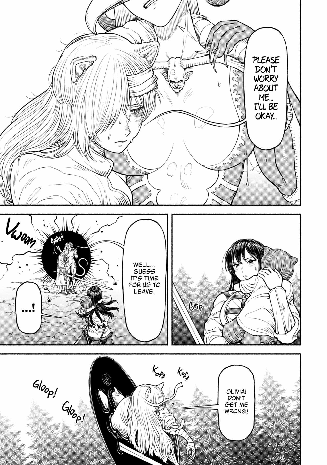 The tales of the female knight and the boy with the furry ears Chapter 33 page 9