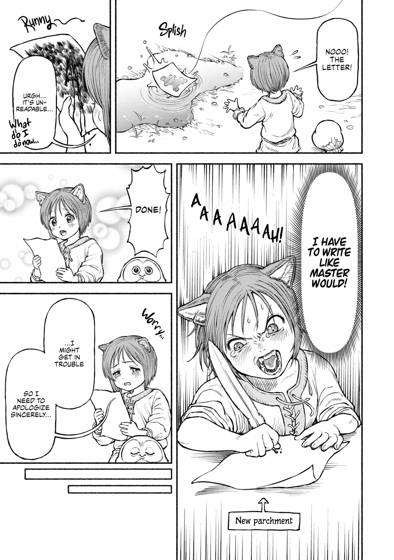 The tales of the female knight and the boy with the furry ears Chapter 34 page 9