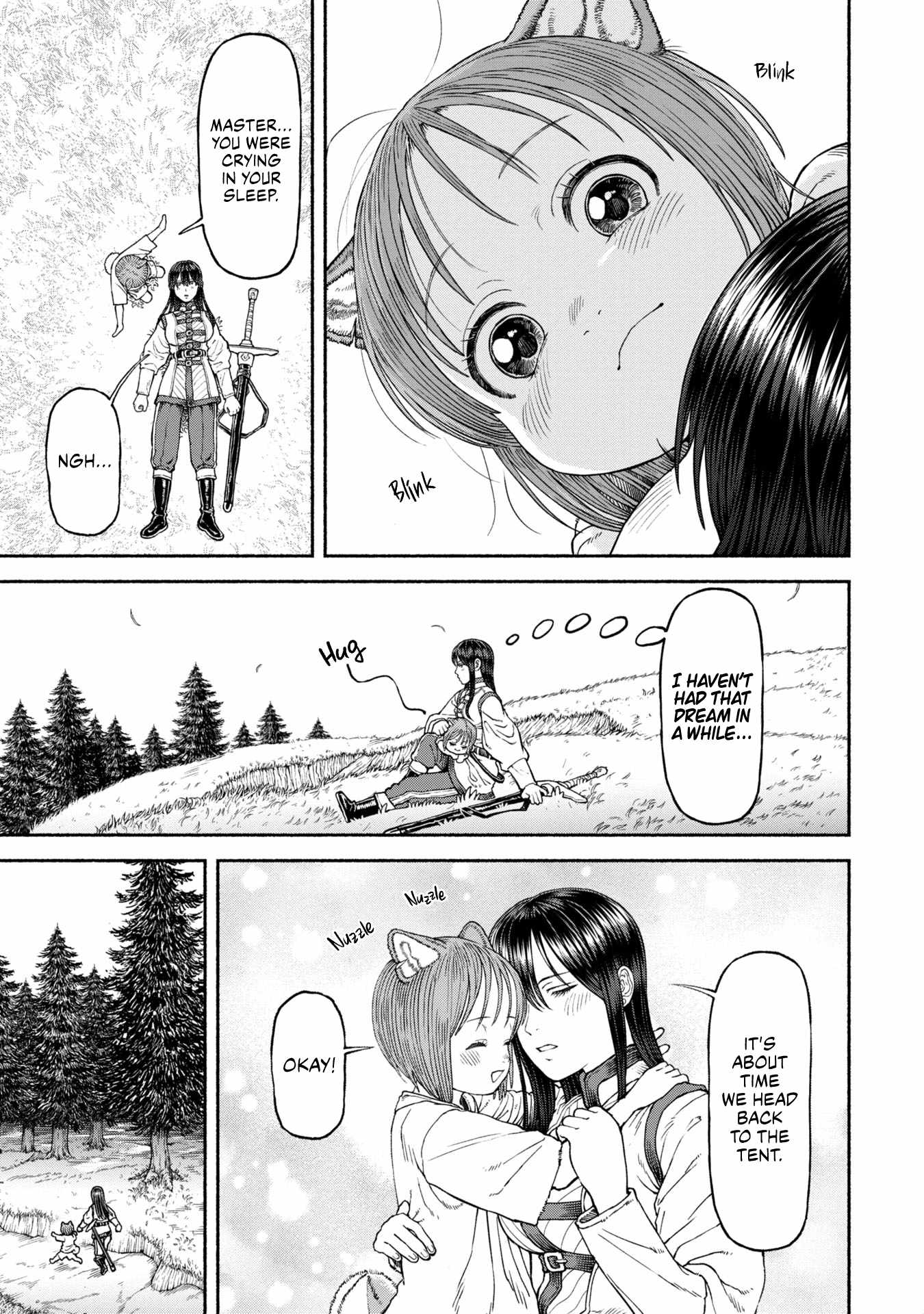 The tales of the female knight and the boy with the furry ears Chapter 32 page 3