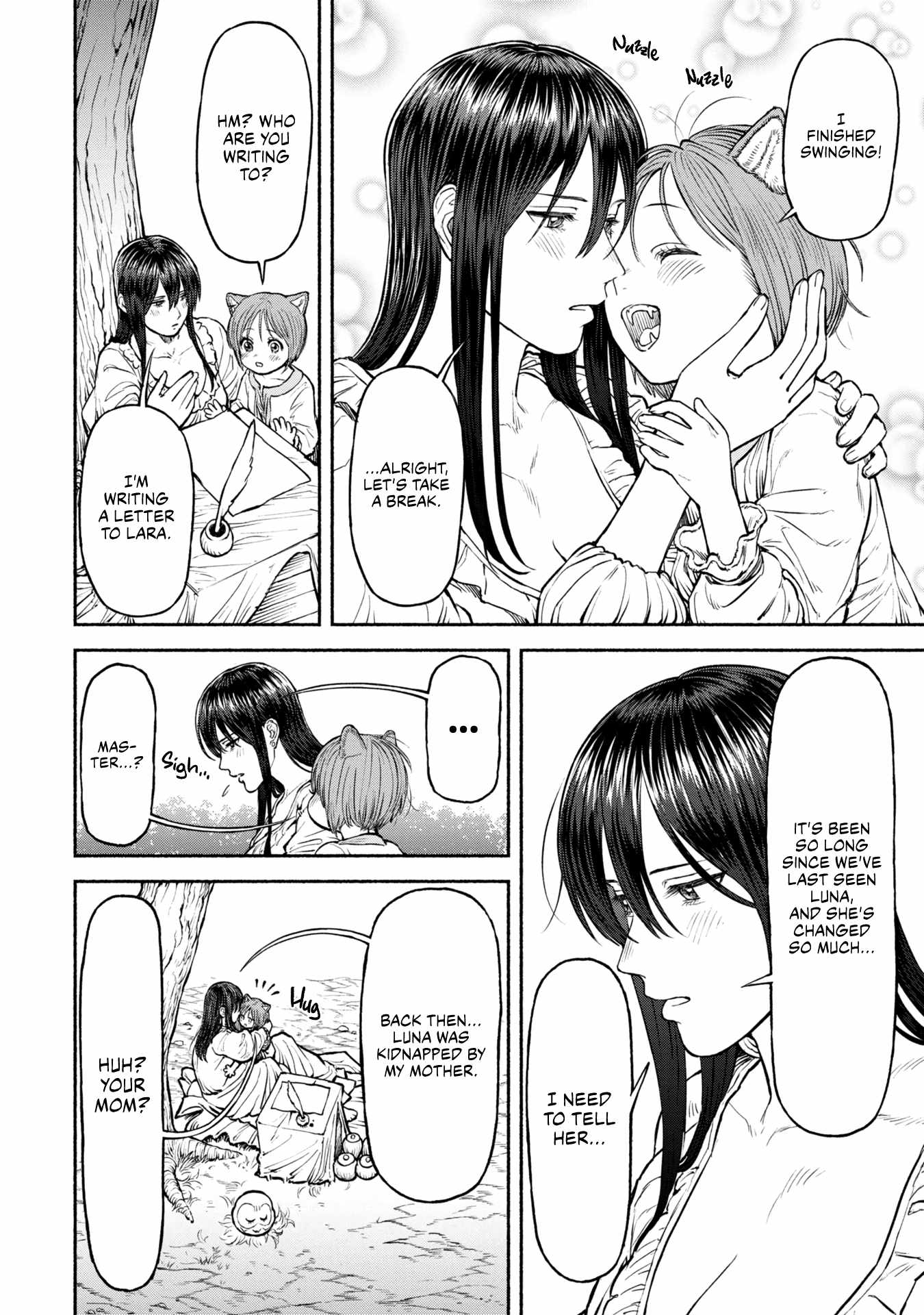 The tales of the female knight and the boy with the furry ears Chapter 34 page 2