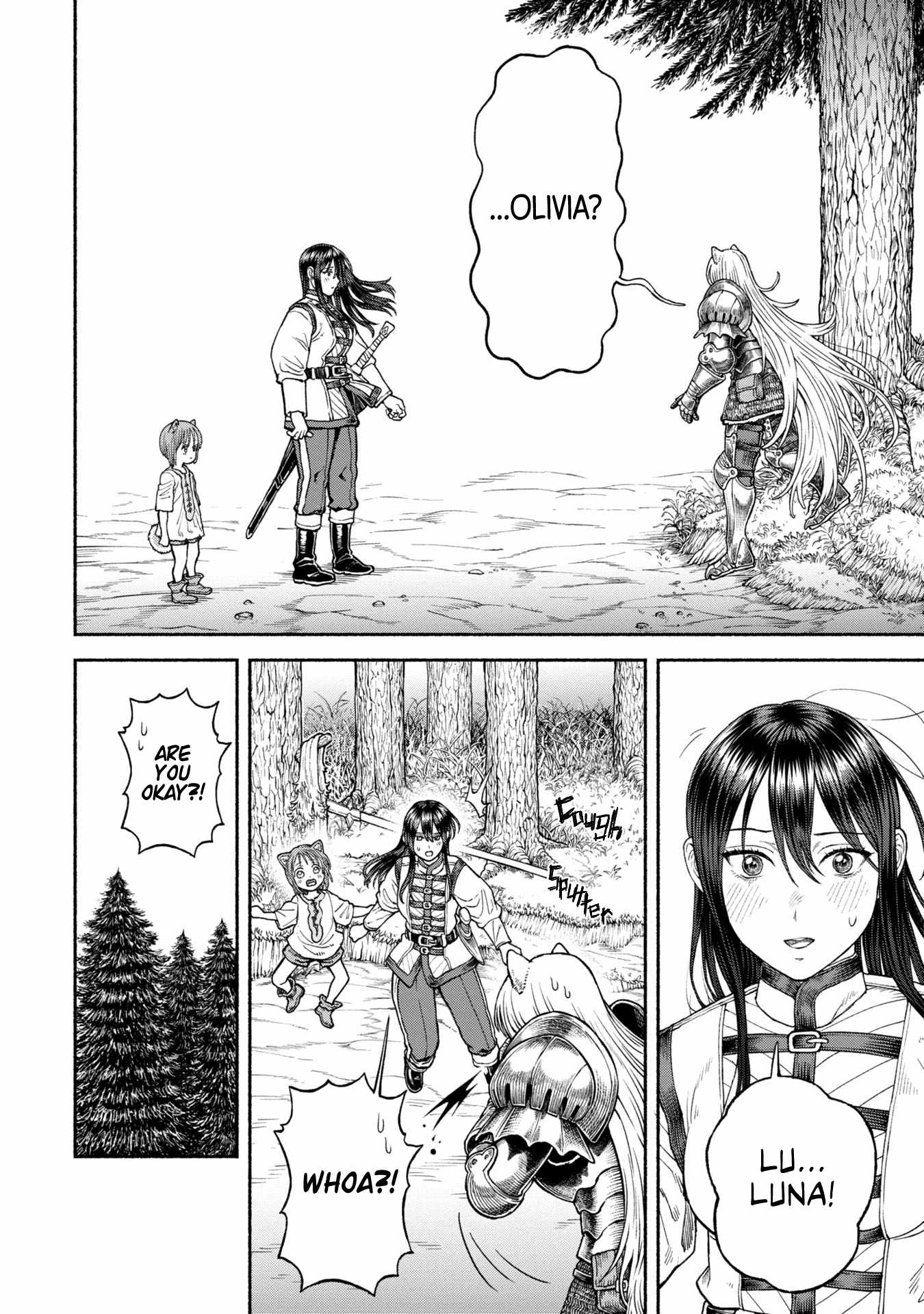 The tales of the female knight and the boy with the furry ears Chapter 32 page 6