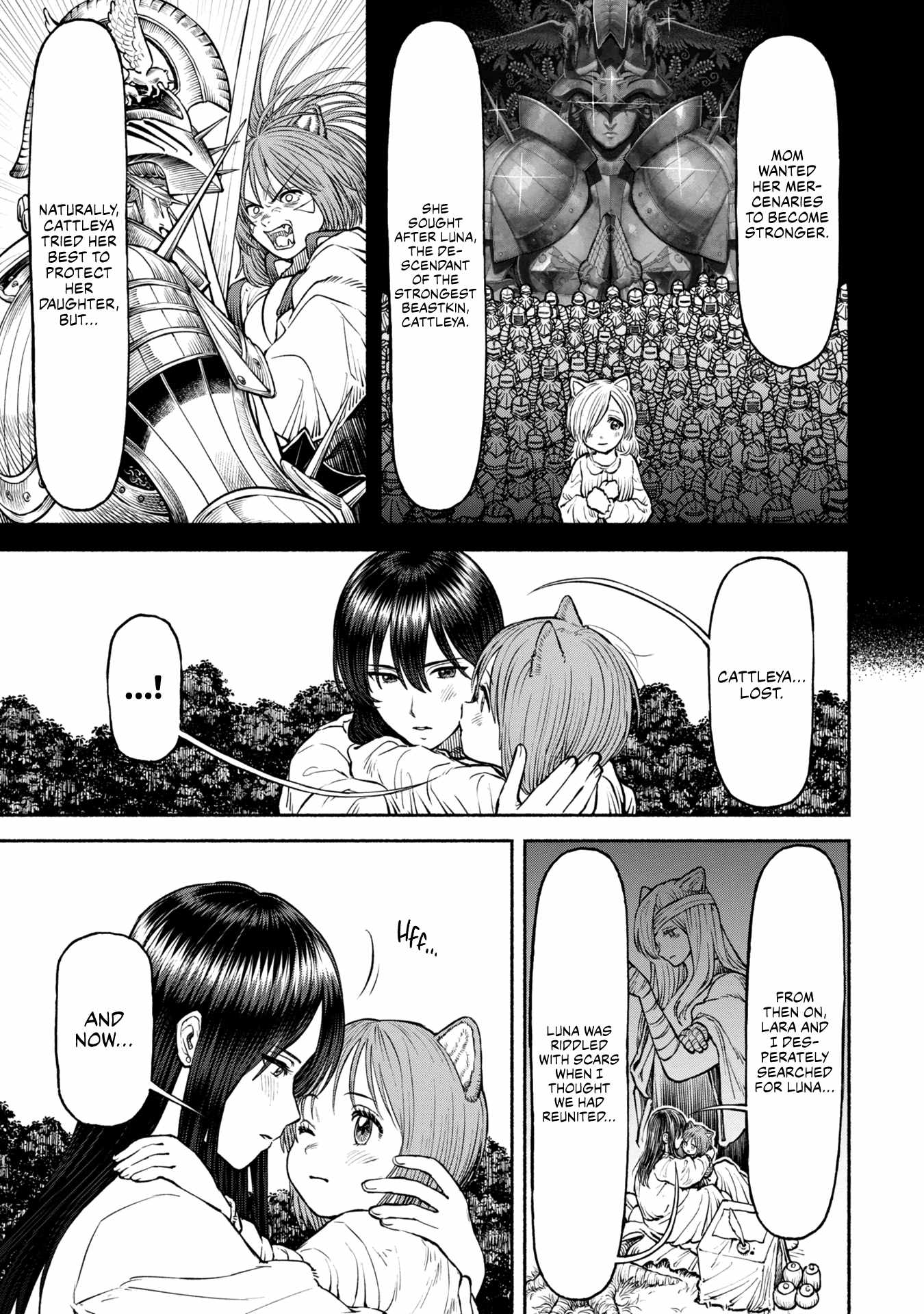 The tales of the female knight and the boy with the furry ears Chapter 34 page 3