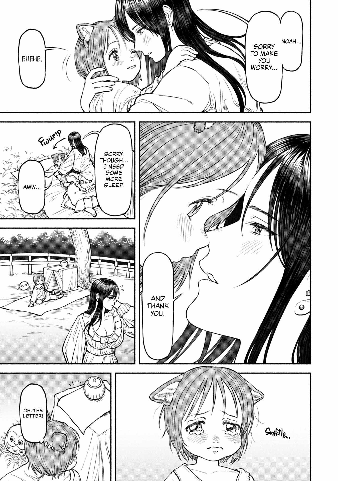 The tales of the female knight and the boy with the furry ears Chapter 34 page 7