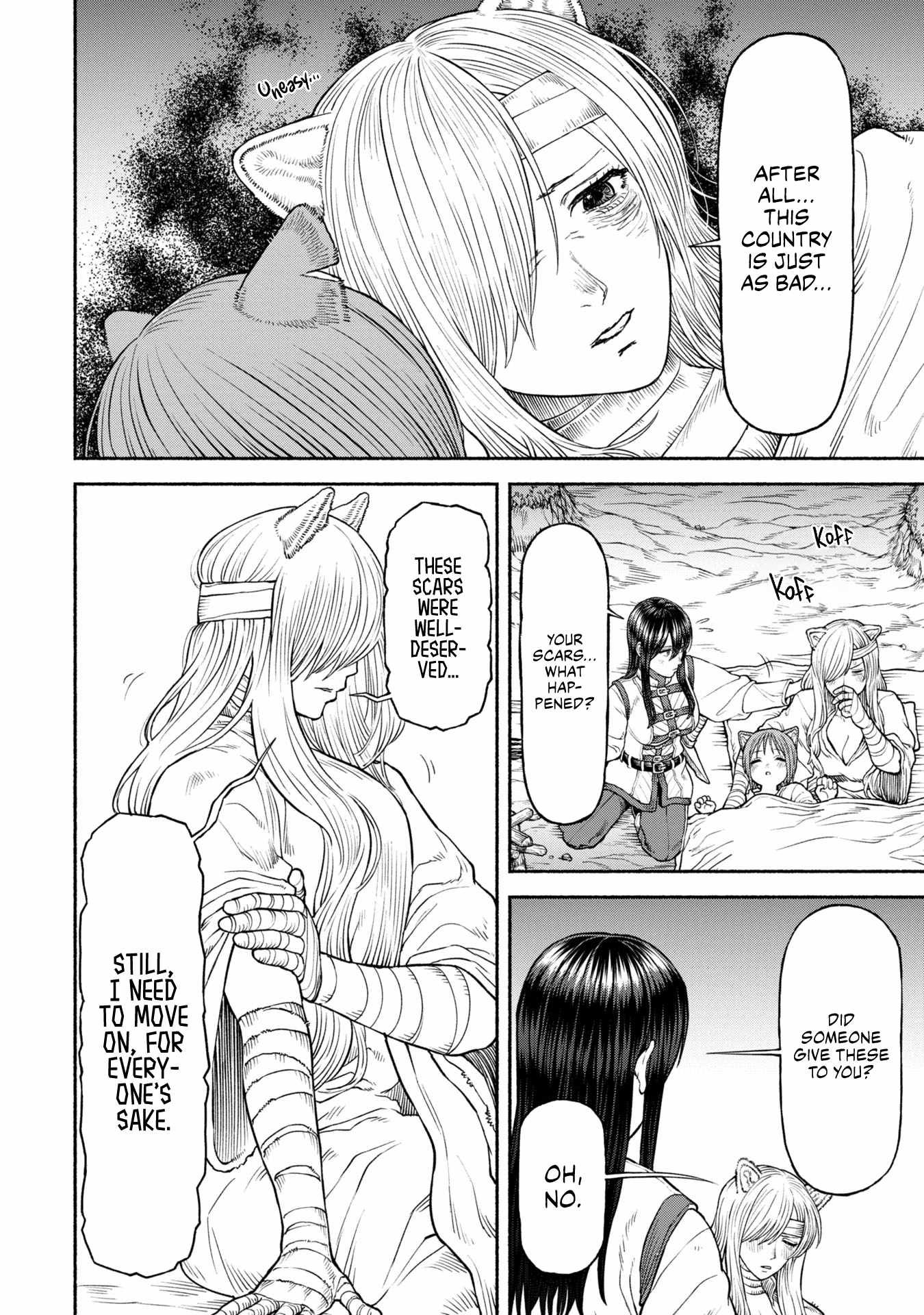 The tales of the female knight and the boy with the furry ears Chapter 32 page 10