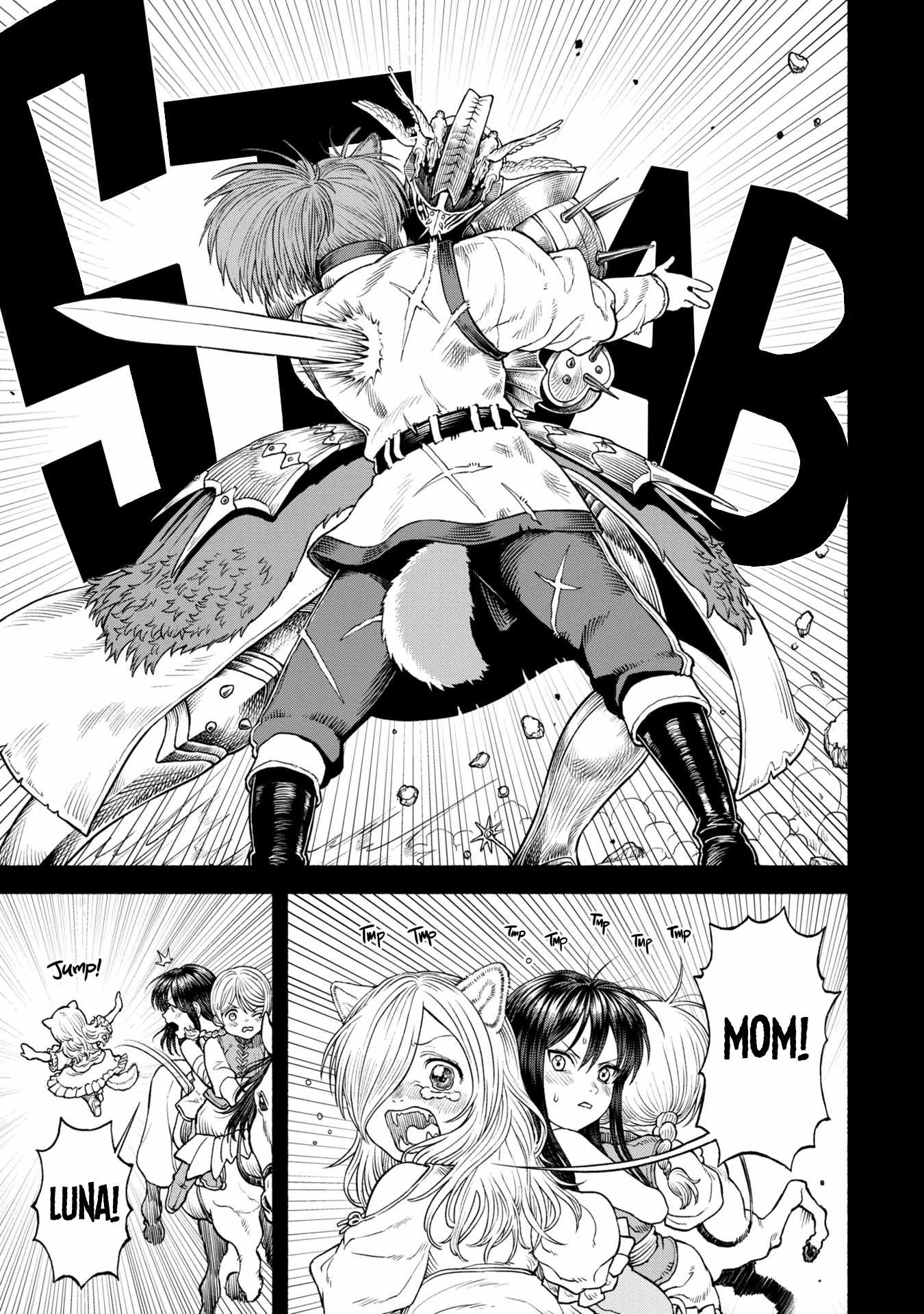 The tales of the female knight and the boy with the furry ears Chapter 32 page 1