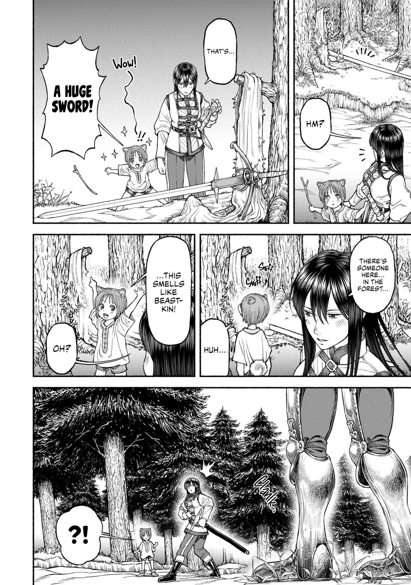 The tales of the female knight and the boy with the furry ears Chapter 32 page 4