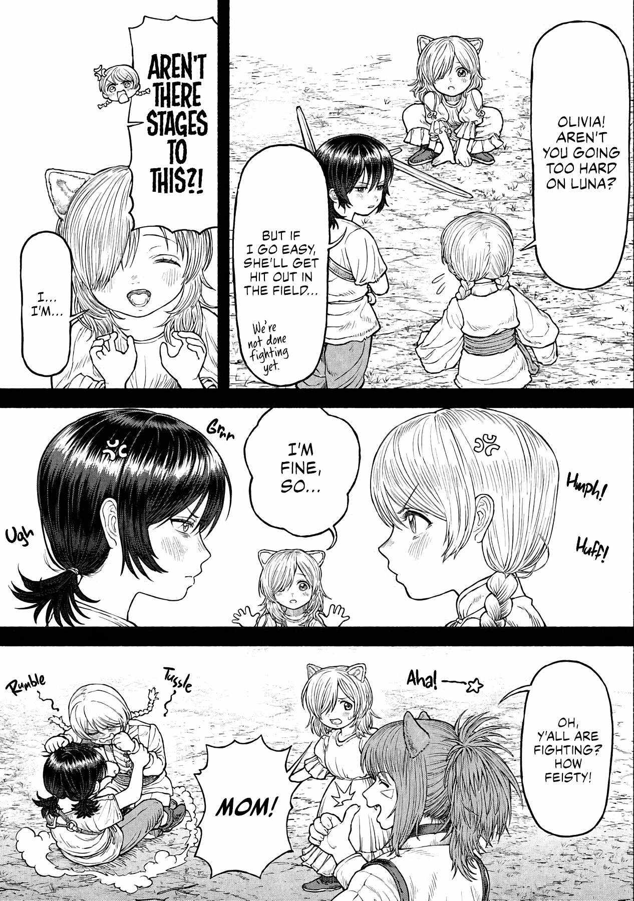 The tales of the female knight and the boy with the furry ears Chapter 31 page 8