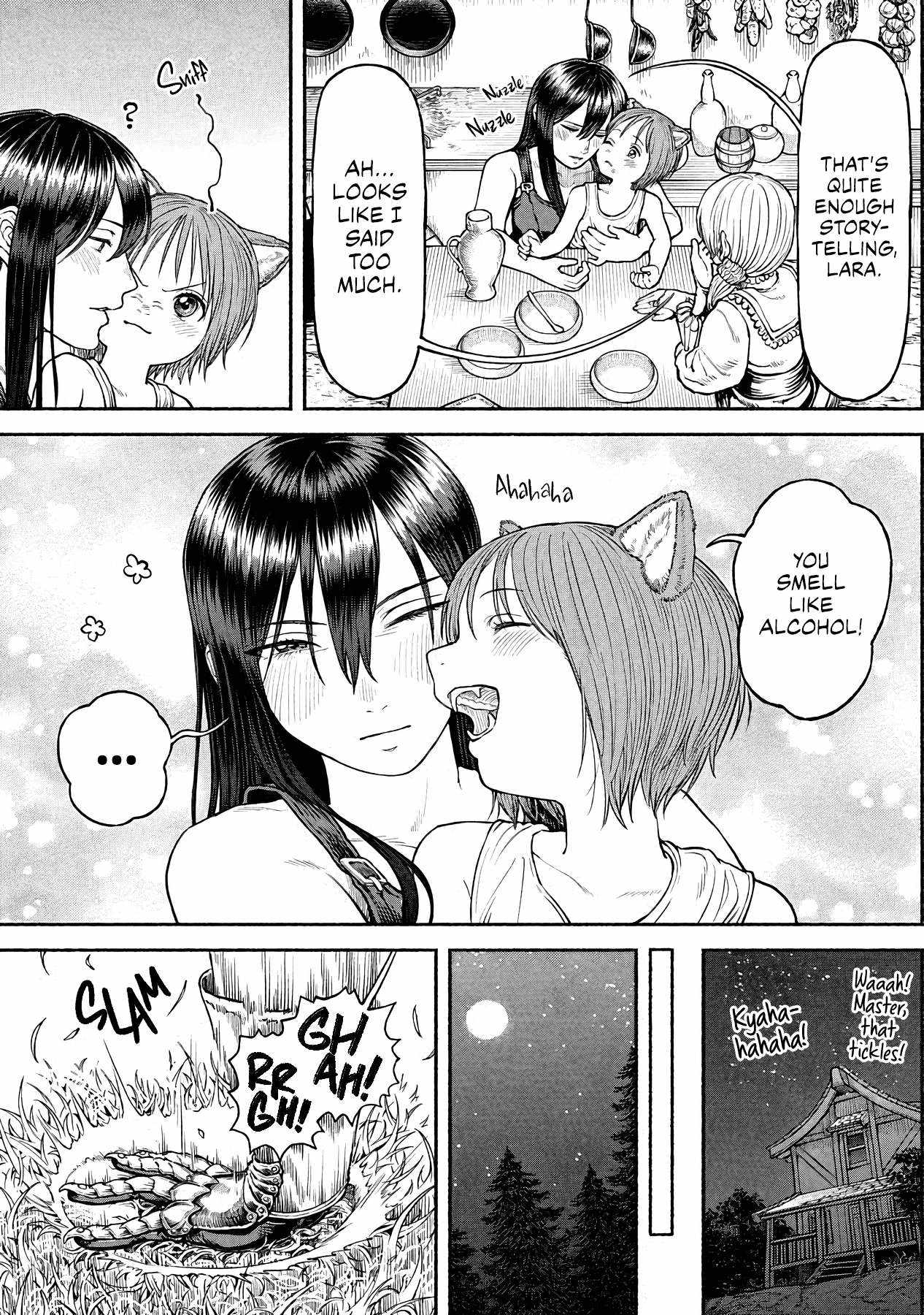 The tales of the female knight and the boy with the furry ears Chapter 31 page 14
