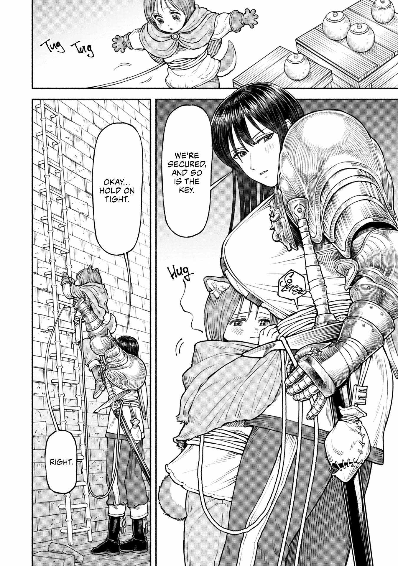 The tales of the female knight and the boy with the furry ears Chapter 35 page 3