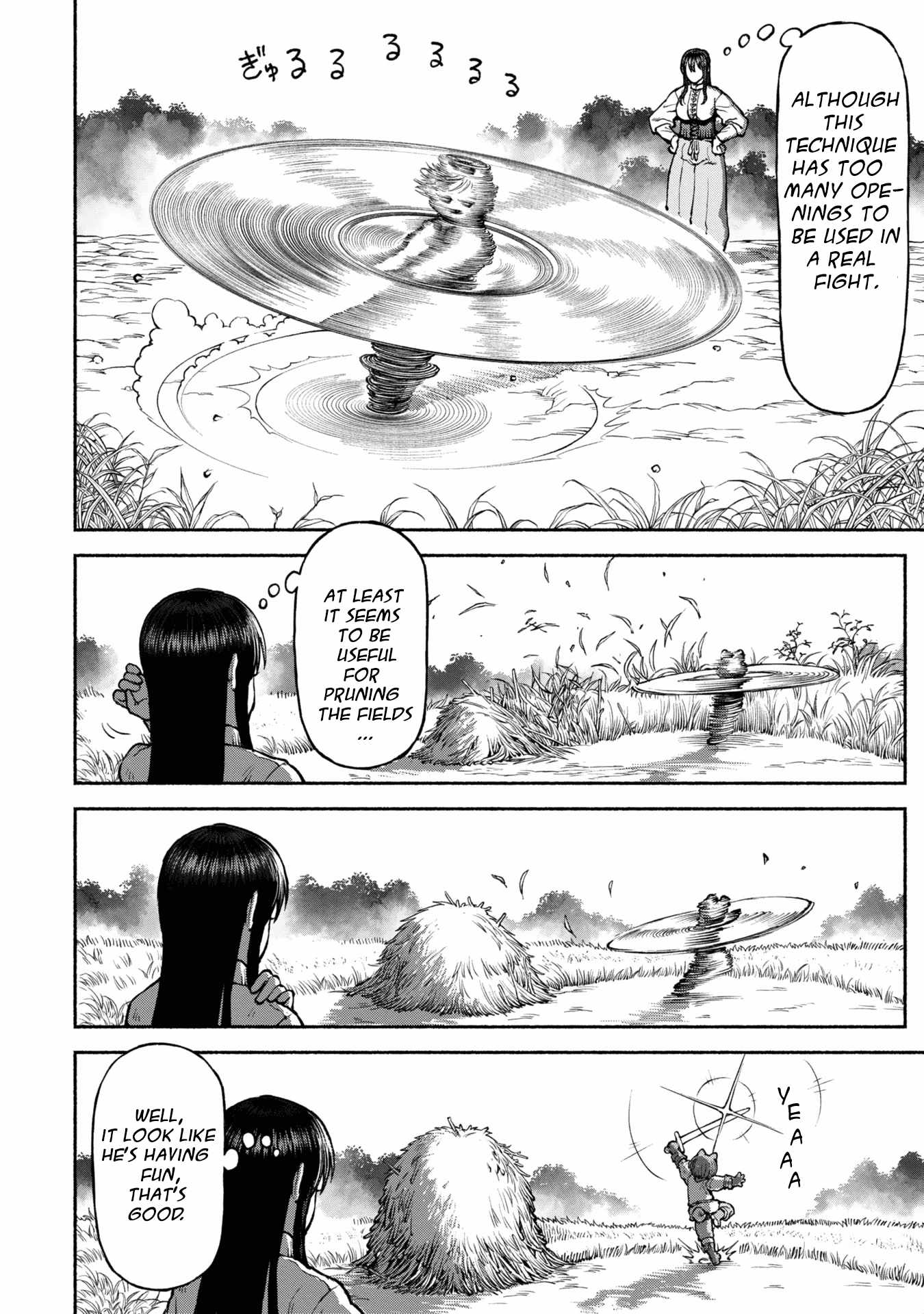 The tales of the female knight and the boy with the furry ears Chapter 40 page 8