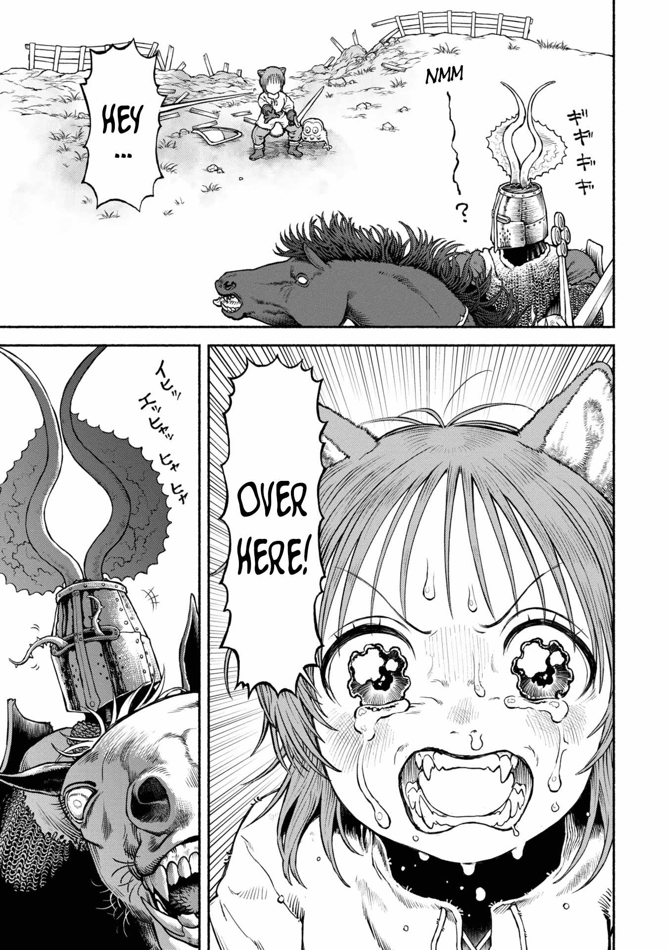 The tales of the female knight and the boy with the furry ears Chapter 42 page 13