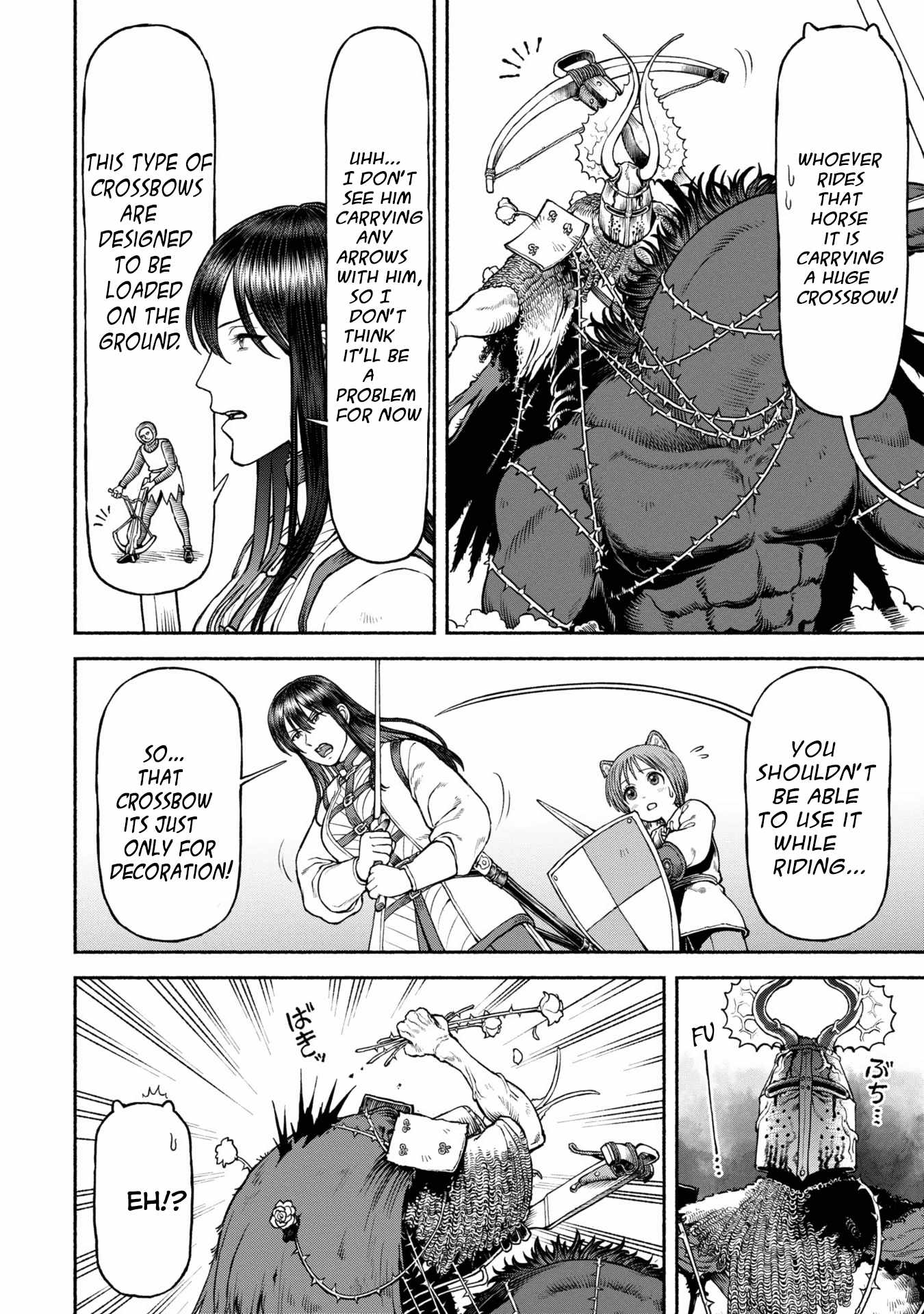 The tales of the female knight and the boy with the furry ears Chapter 42 page 8