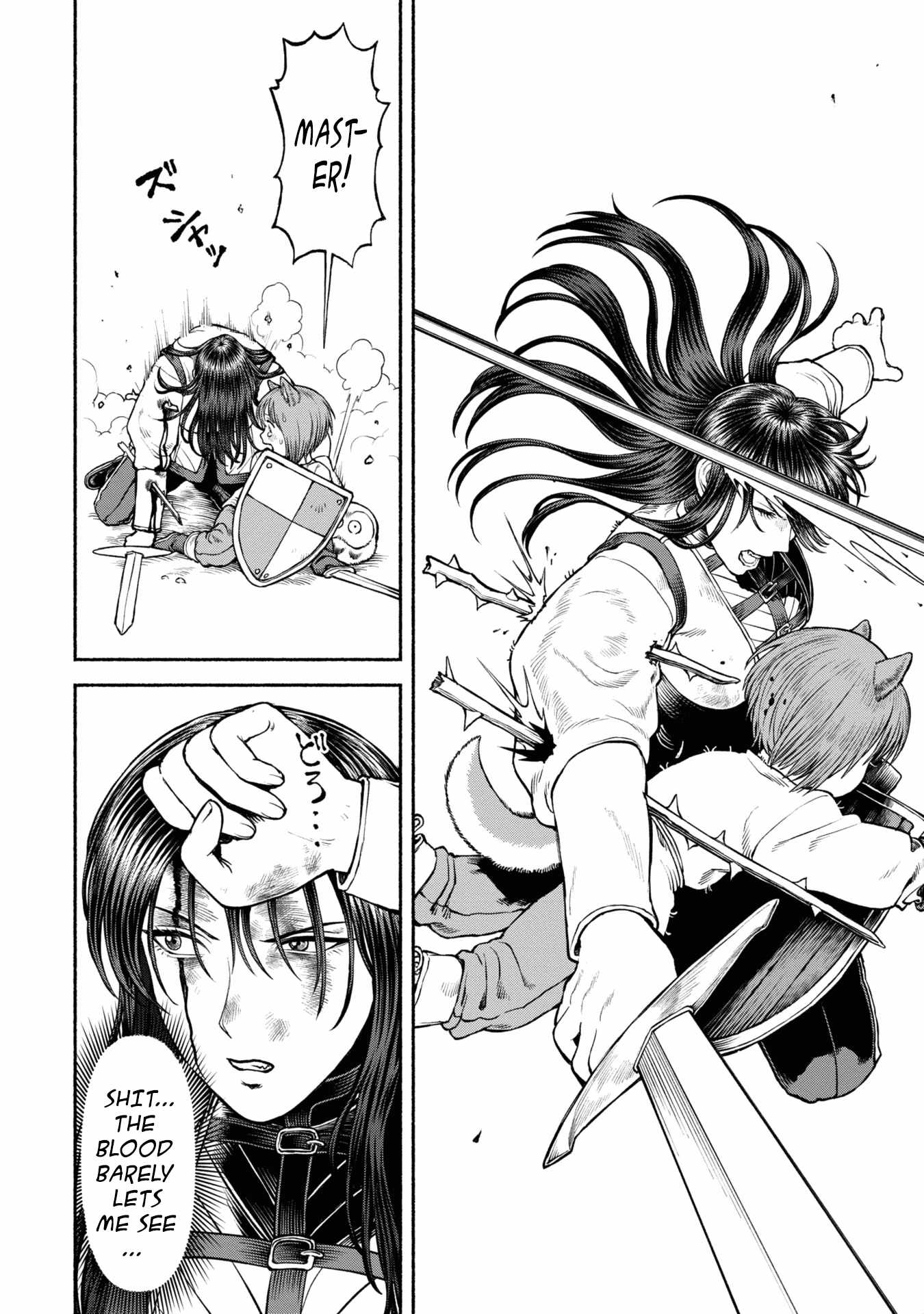 The tales of the female knight and the boy with the furry ears Chapter 42 page 10