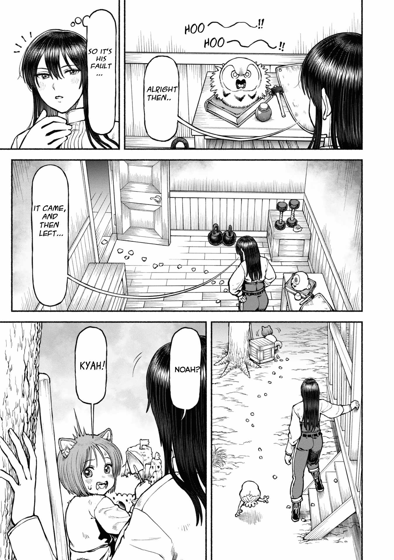 The tales of the female knight and the boy with the furry ears Chapter 41 page 3