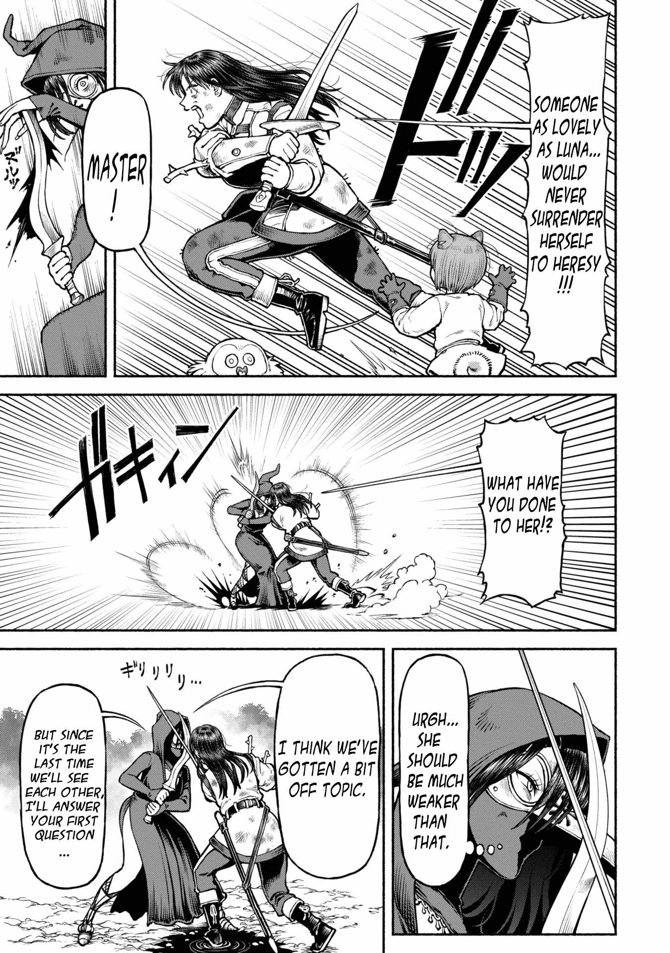 The tales of the female knight and the boy with the furry ears Chapter 43 page 3
